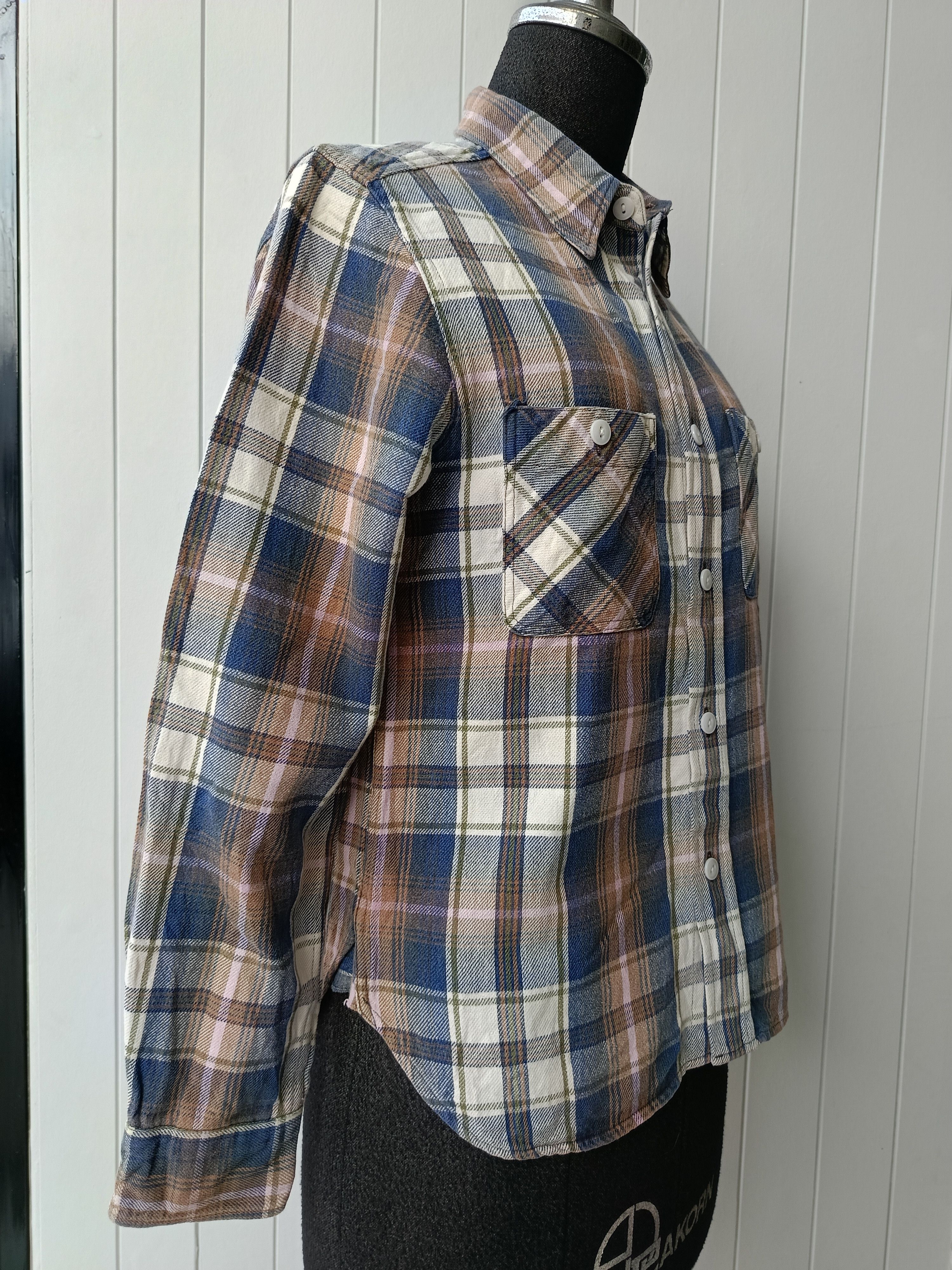 Beams Plus × Japanese Brand BEAMS BOY the working girl Japan plaid ladies small shirt Size S / US 4 / IT 40 - 5 Thumbnail