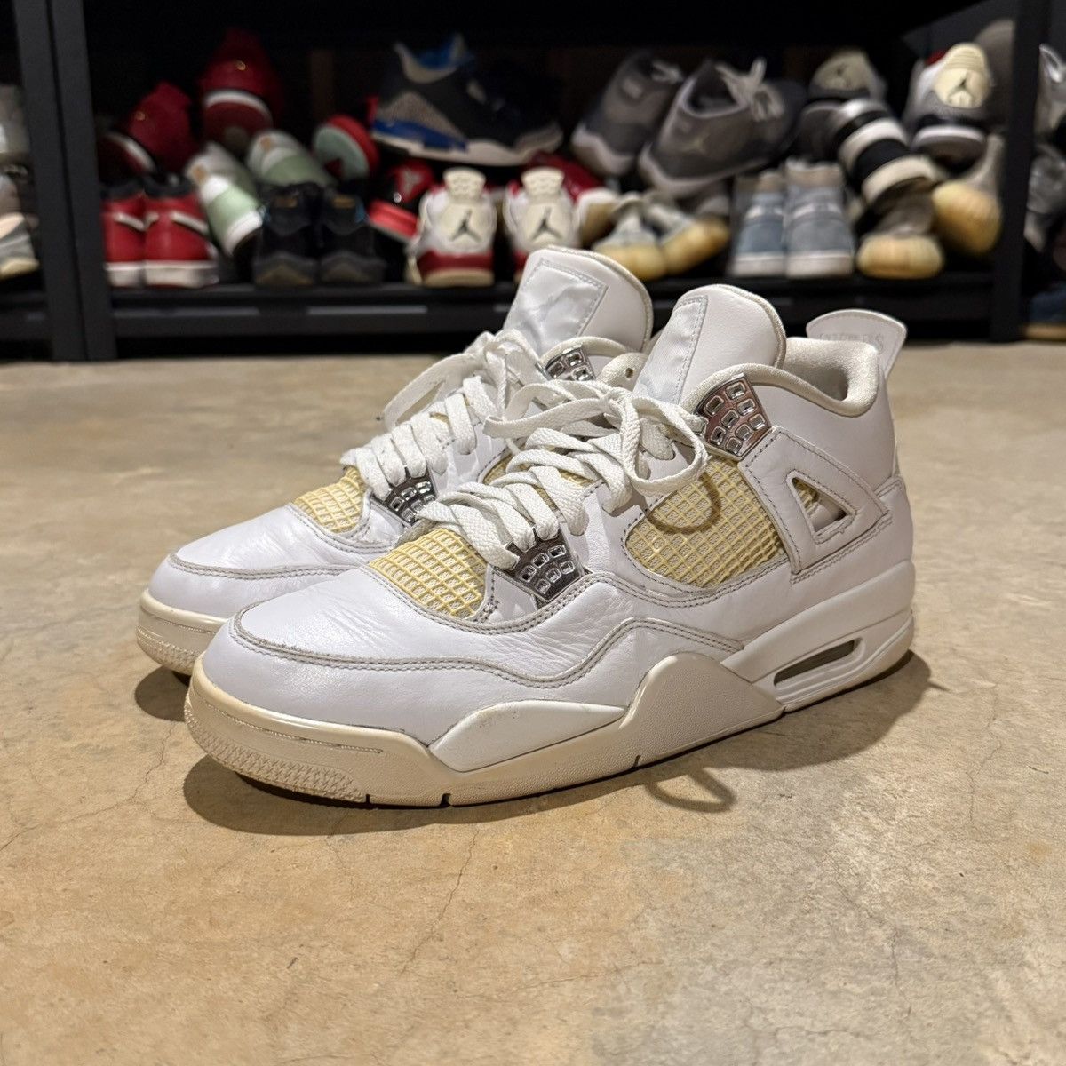 Jordan Brand Air Jordan 4 Retro Pure Money 2017 US 10.5 Size US 10.5 / EU 43-44 - 3 Thumbnail