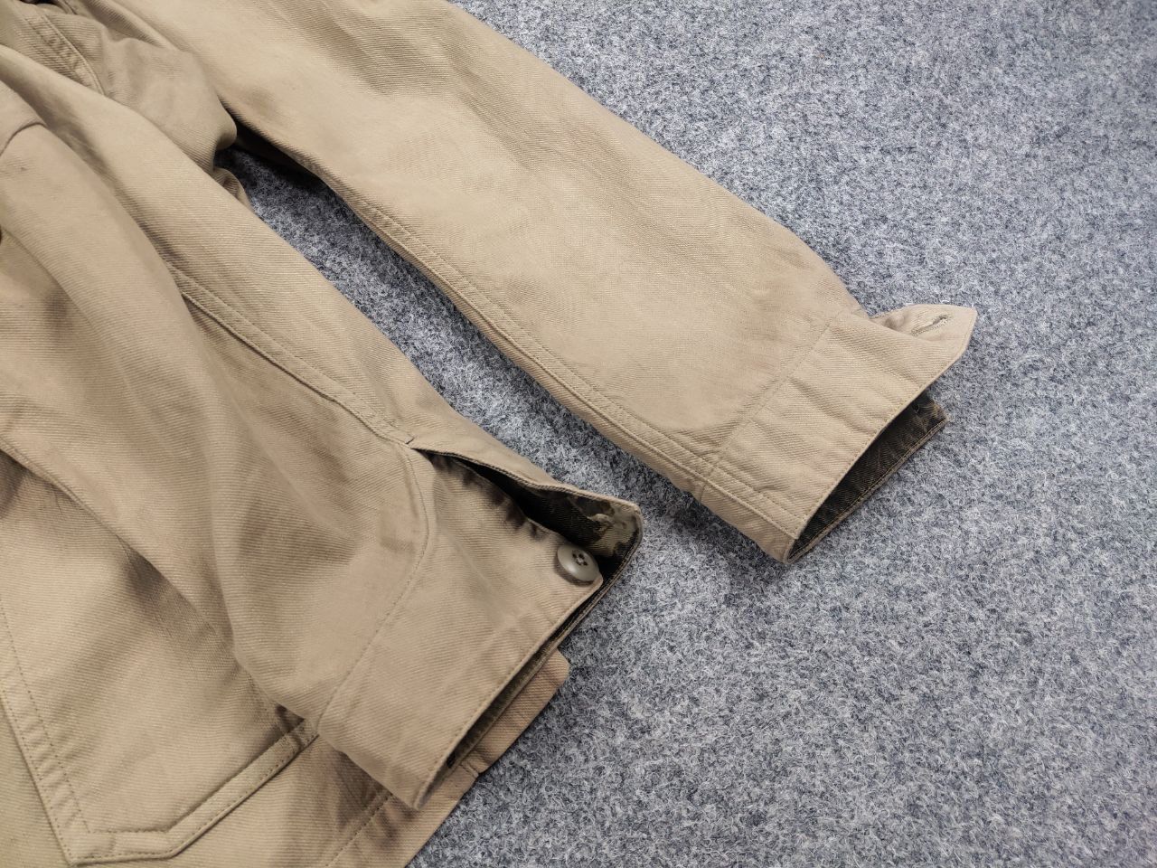 Japanese Brand Vintage Boston Nine Japan Canvas Tactical Work beige Jacket Size US L / EU 52-54 / 3 - 11 Thumbnail