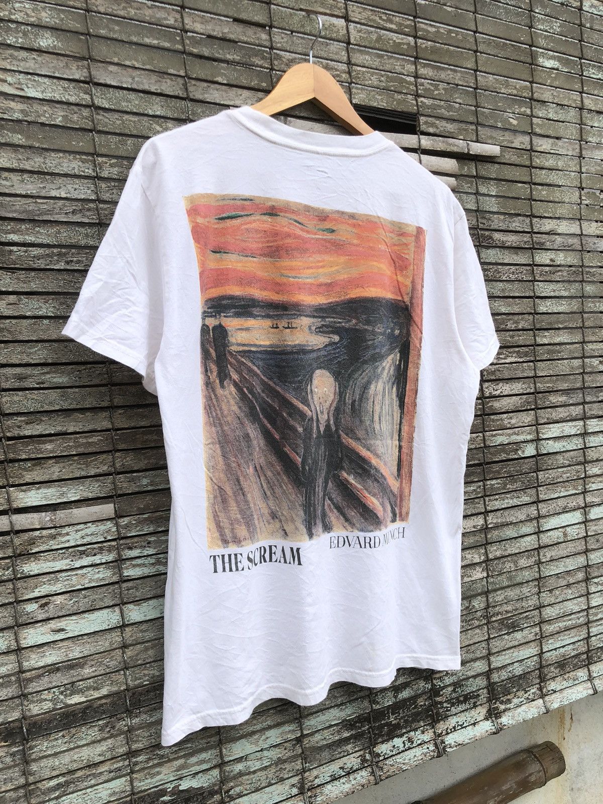 Japanese Brand Hollister X The Scream Painting by Edvard Munch Tee Size US L / EU 52-54 / 3 - 3 Thumbnail