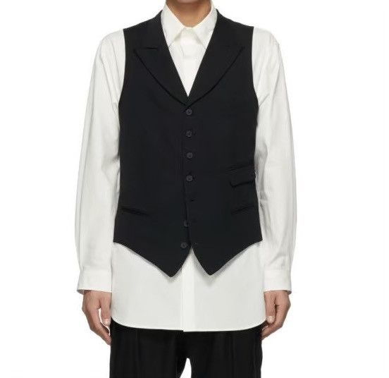 Y's for Men Y'S For Men YOHJI YAMAMOTO Wool Vest Jacket Size US M / EU 48-50 / 2 - 1 Thumbnail