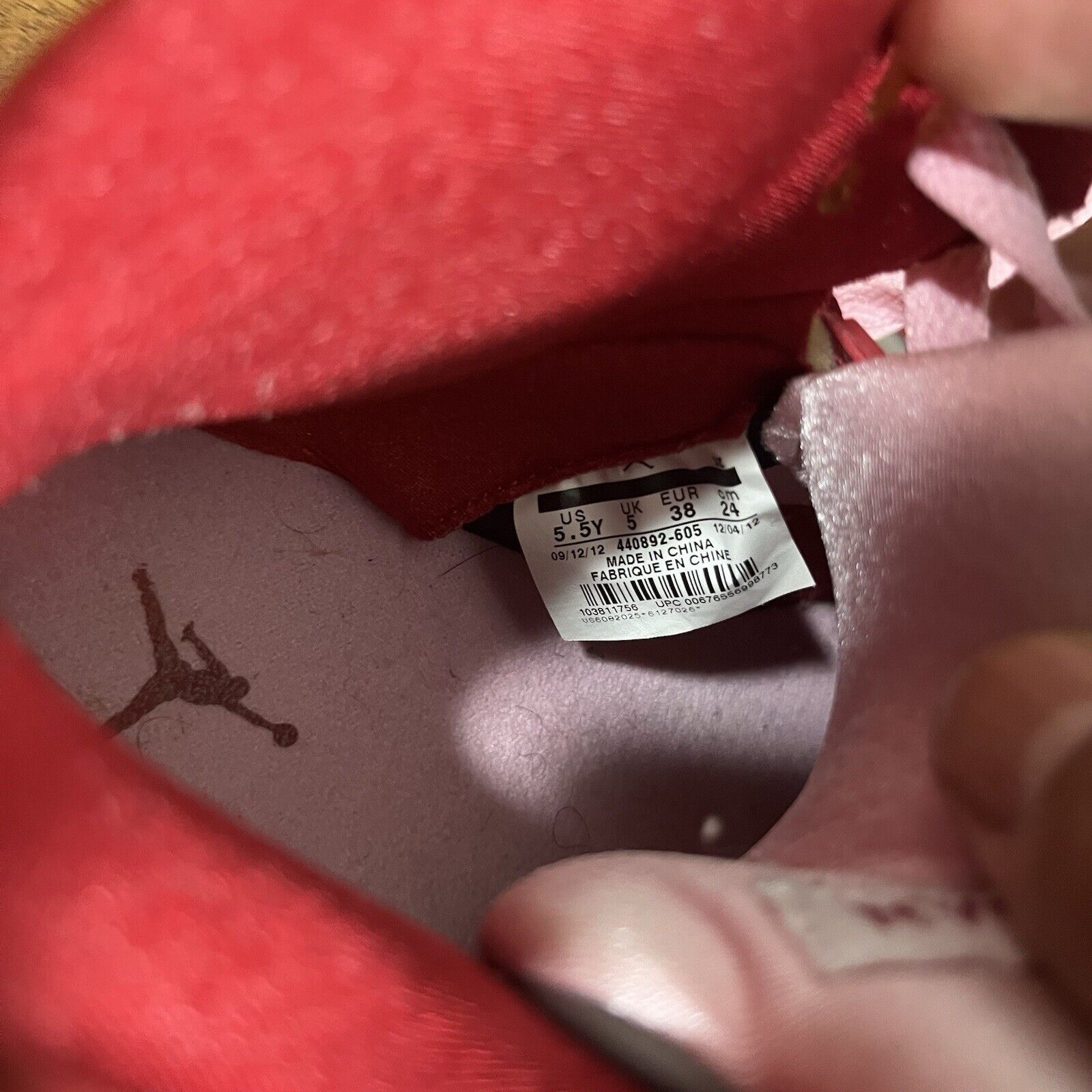 Jordan Brand Size 5.5Y, 7 in Women’s- Jordan 5 Retro 2013 Valentines Day Size US 7 / IT 37 - 7 Thumbnail