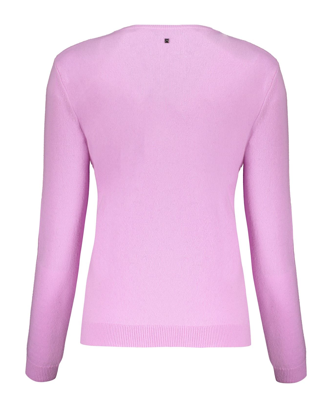 Valentino o1y0326 Sweater in Mauve Size M / US 6-8 / IT 42-44 - 2 Thumbnail