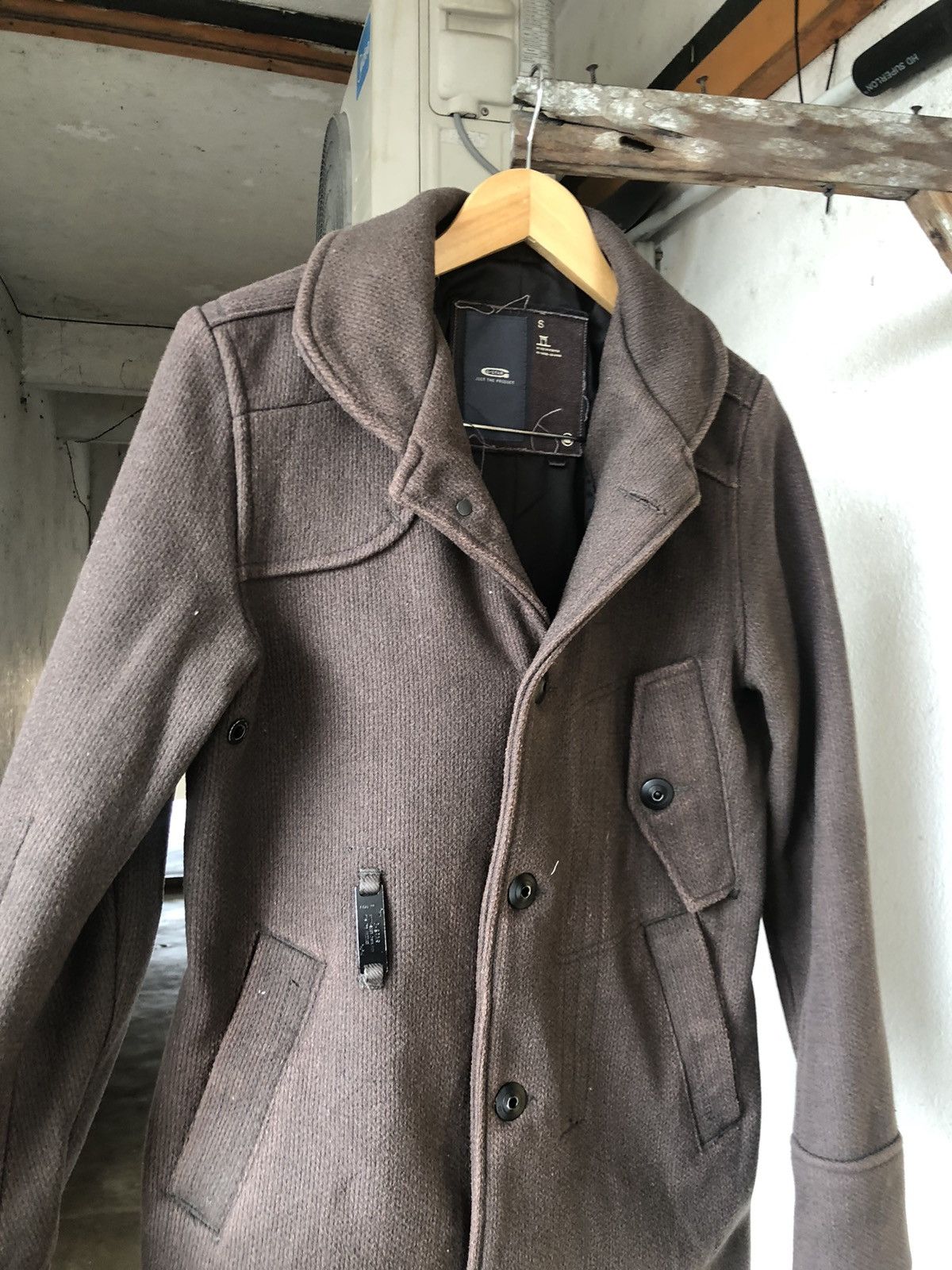 G-Star G-Star Raw Denim Decoy Wool Garber Heavy Trench Coat Size US S / EU 44-46 / 1 - 9 Thumbnail