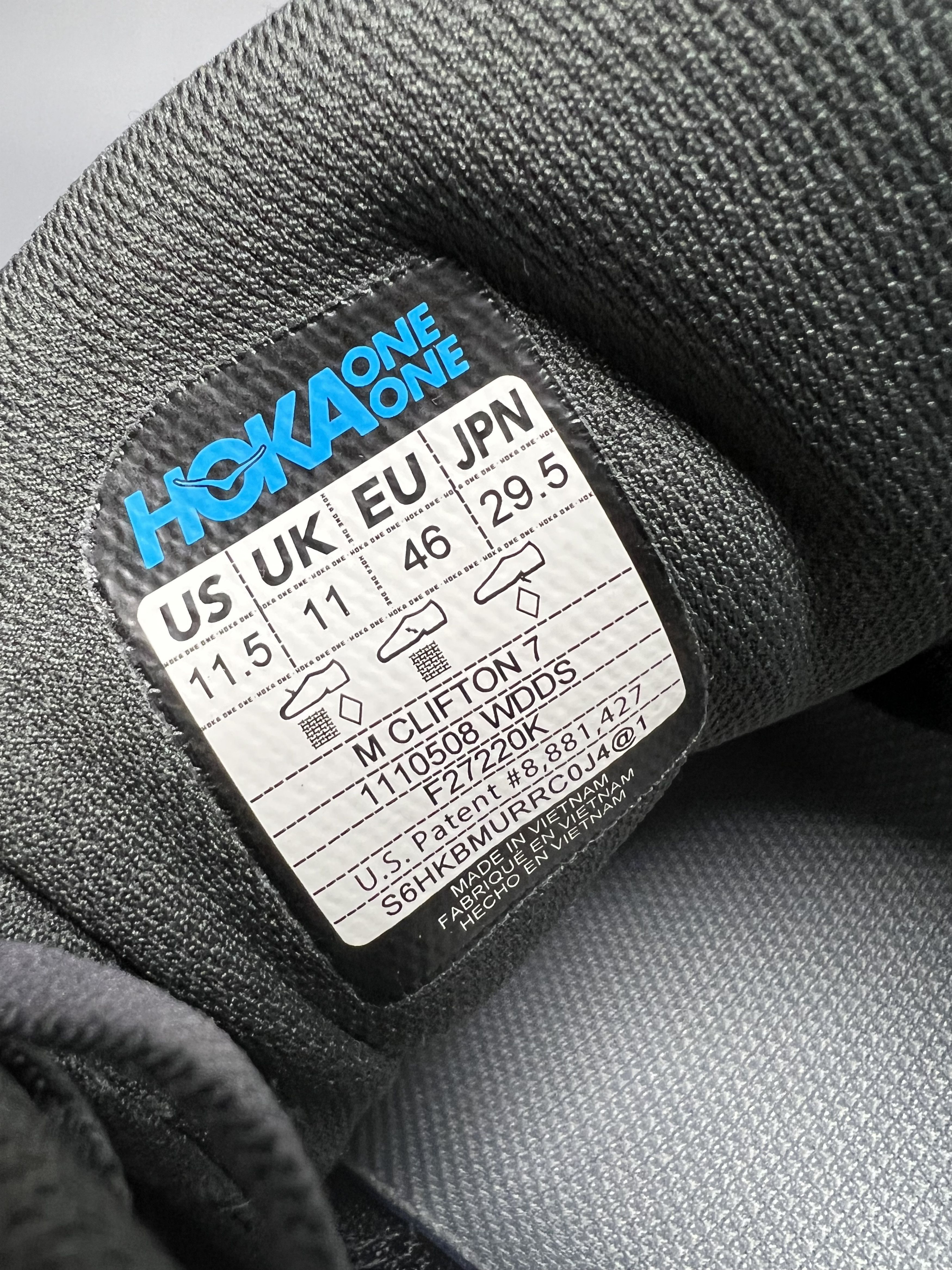 Hoka Hoka One One Clifton 7 Running Shoes 1110508-WDDS Size US 11.5 / EU 44-45 - 15 Thumbnail