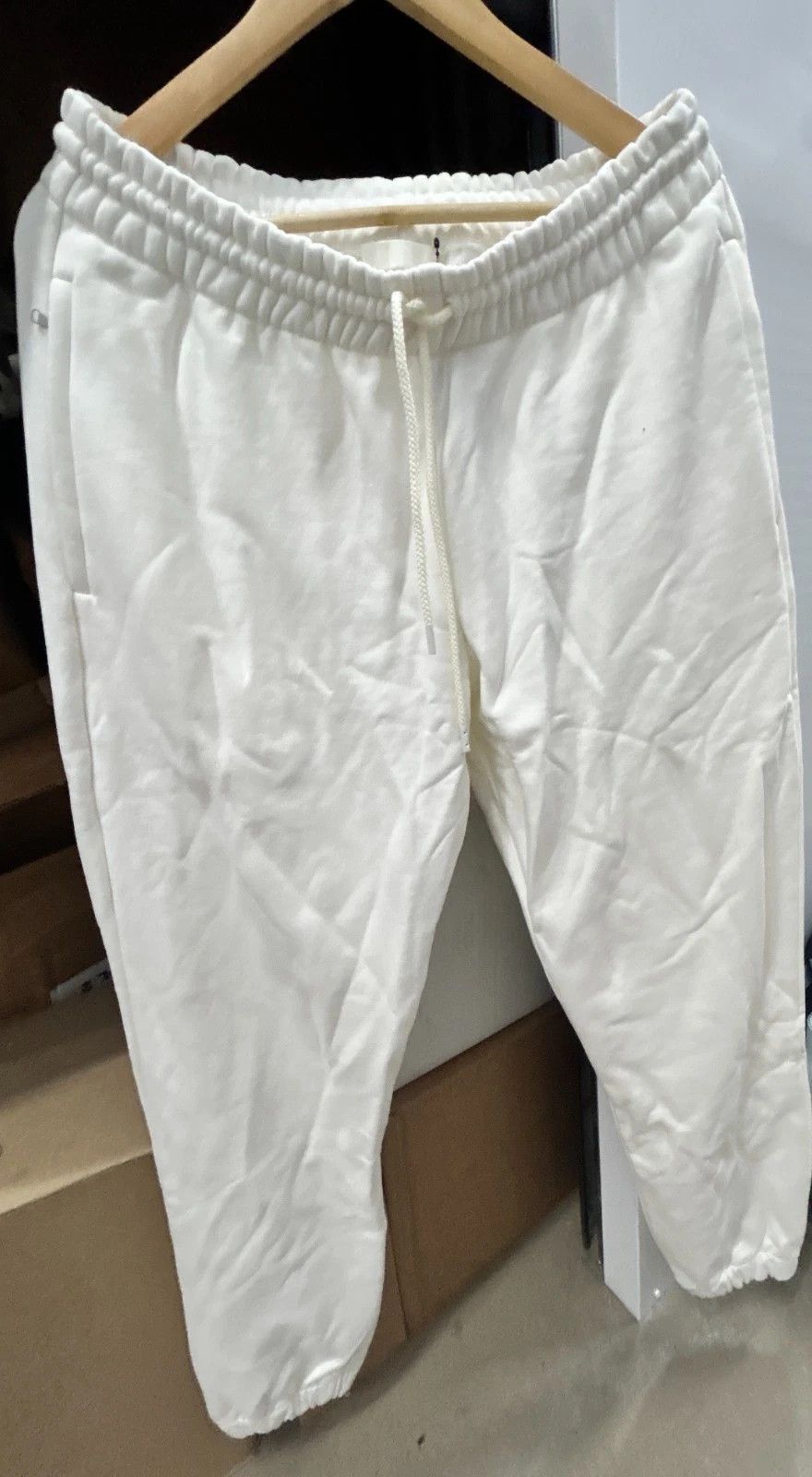 WARDROBE.NYC WARDROBE.NYC Cotton-jersey track pants Hailey Beiber size XL Size 36" / US 14 / IT 50 - 1 Thumbnail