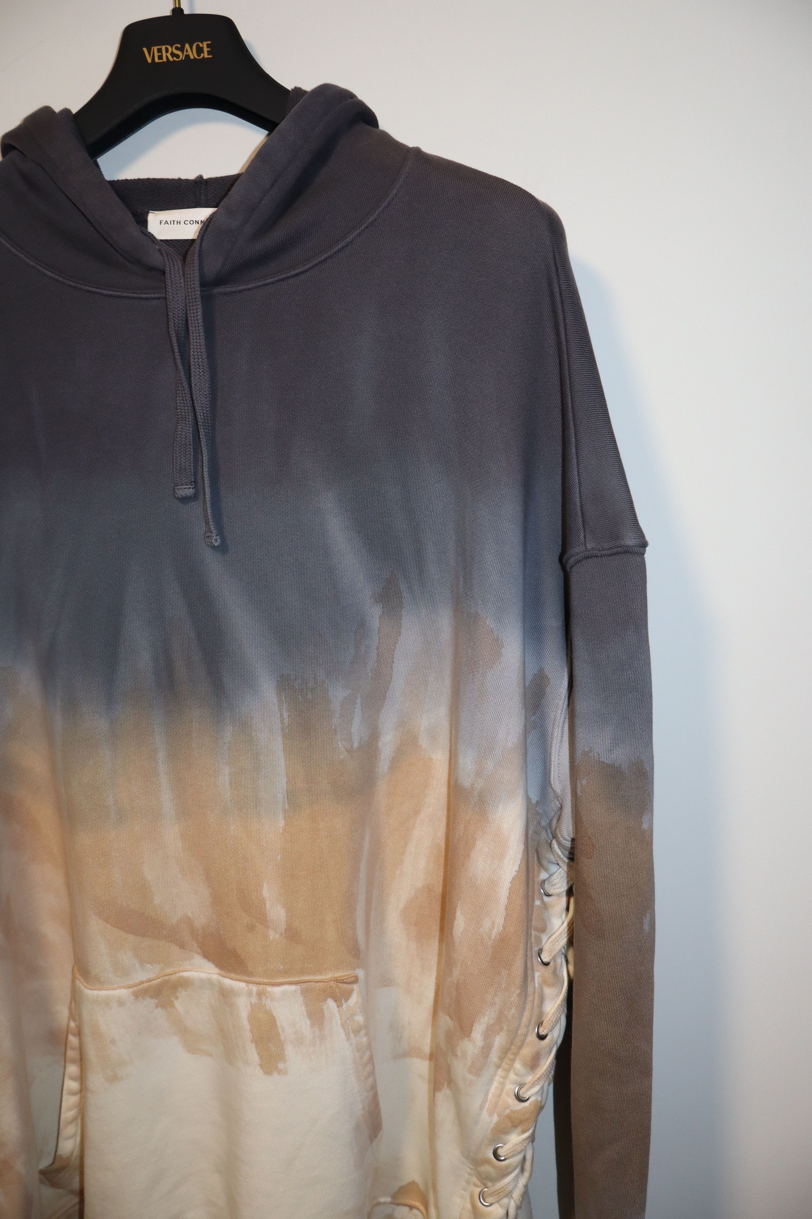 Faith Connexion Distressed laced hoodie Size US M / EU 48-50 / 2 - 2 Thumbnail