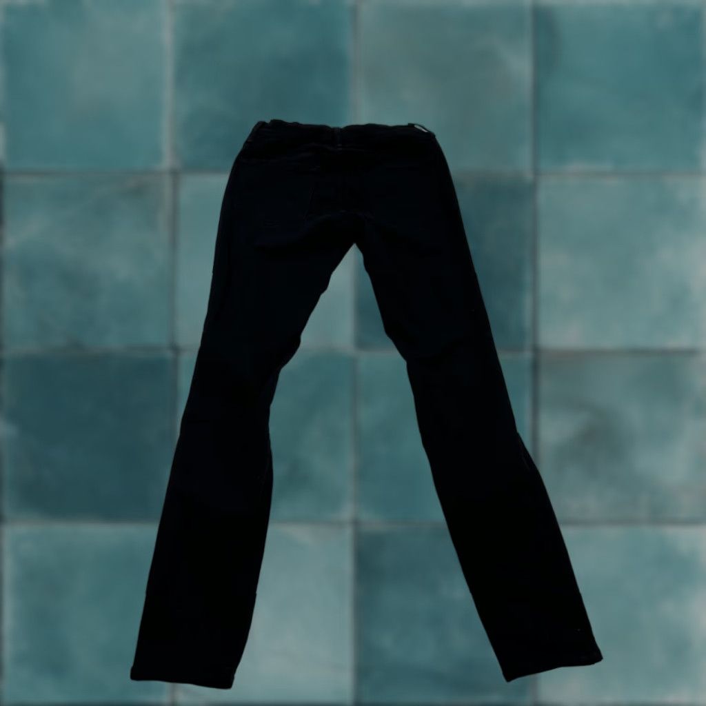Frame Frame Jeans Womens 26 Black Le Skinny De Jeanne Crop Denim Stretch Size 26" / US 2 / IT 38 - 1 Thumbnail