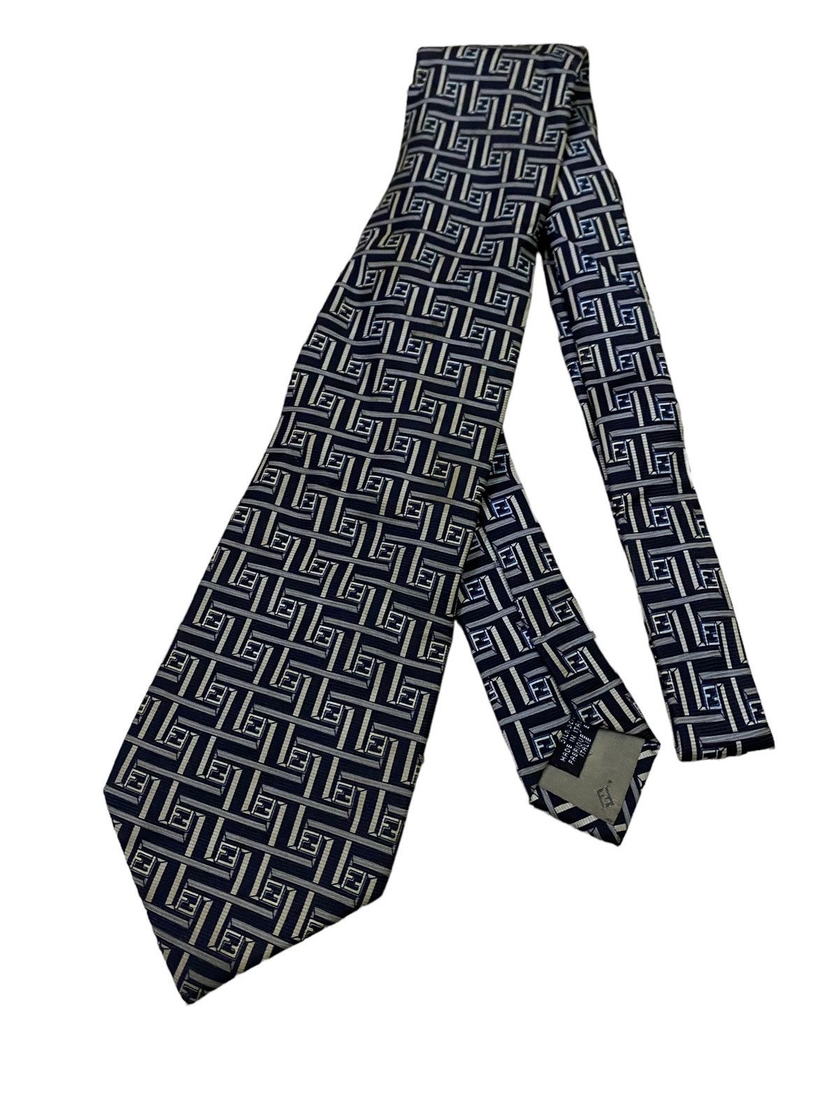 Fendi Fendi Monogram Ties Size ONE SIZE - 3 Thumbnail
