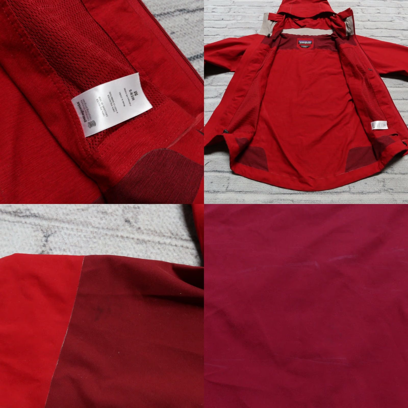 Patagonia VINTAGE Patagonia Parka Jacket Men Medium Red Jacket Parka Red Vintage Mens 90s Size US M / EU 48-50 / 2 - 8 Thumbnail