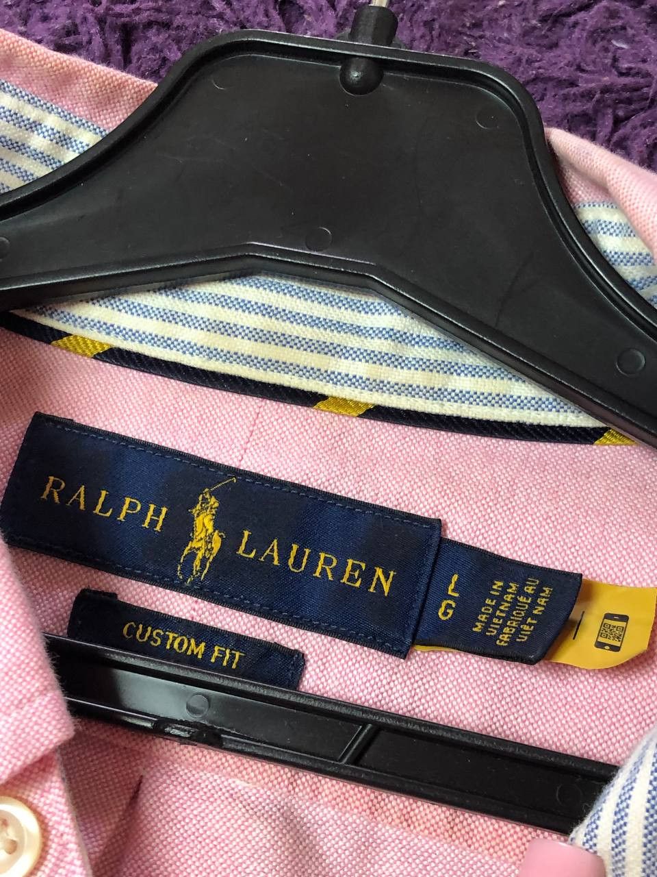 Polo Ralph Lauren Vintage Polo Ralph Lauren Custom Fit Button Up Shirt Size L Size US L / EU 52-54 / 3 - 2 Thumbnail
