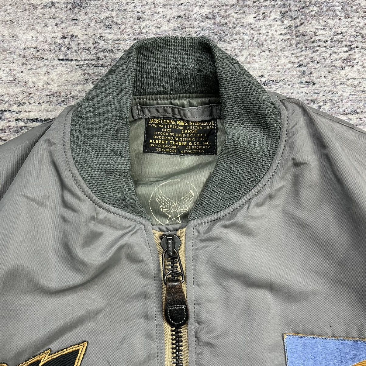 TOYS McCOY Vintage Toys Mccoy Albert turner Ma-1 bomber flight jacket Size US L / EU 52-54 / 3 - 6 Thumbnail