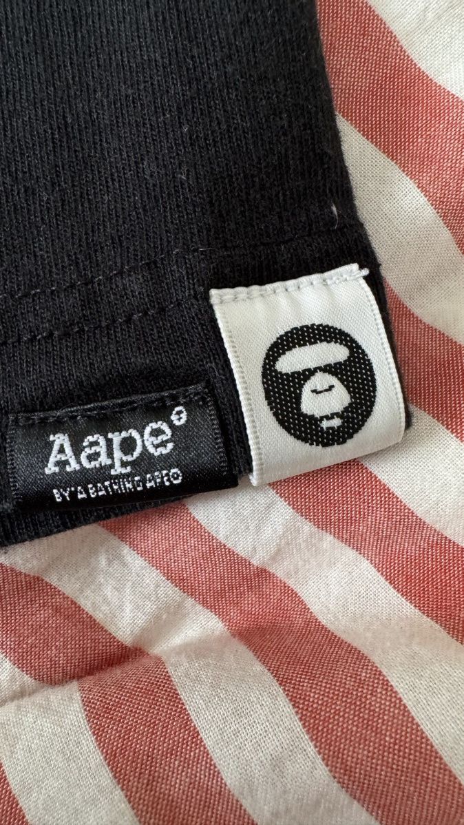 Aape × Bape AAPE LOGO PATCH POCKET TEE Size US M / EU 48-50 / 2 - 6 Thumbnail