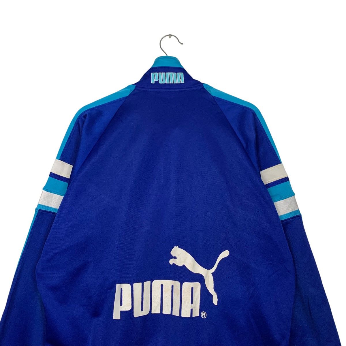 Puma Vintage 90s PUMA x HIT UNION Chevron Track Jacket #2708-C122 Size US L / EU 52-54 / 3 - 8 Thumbnail