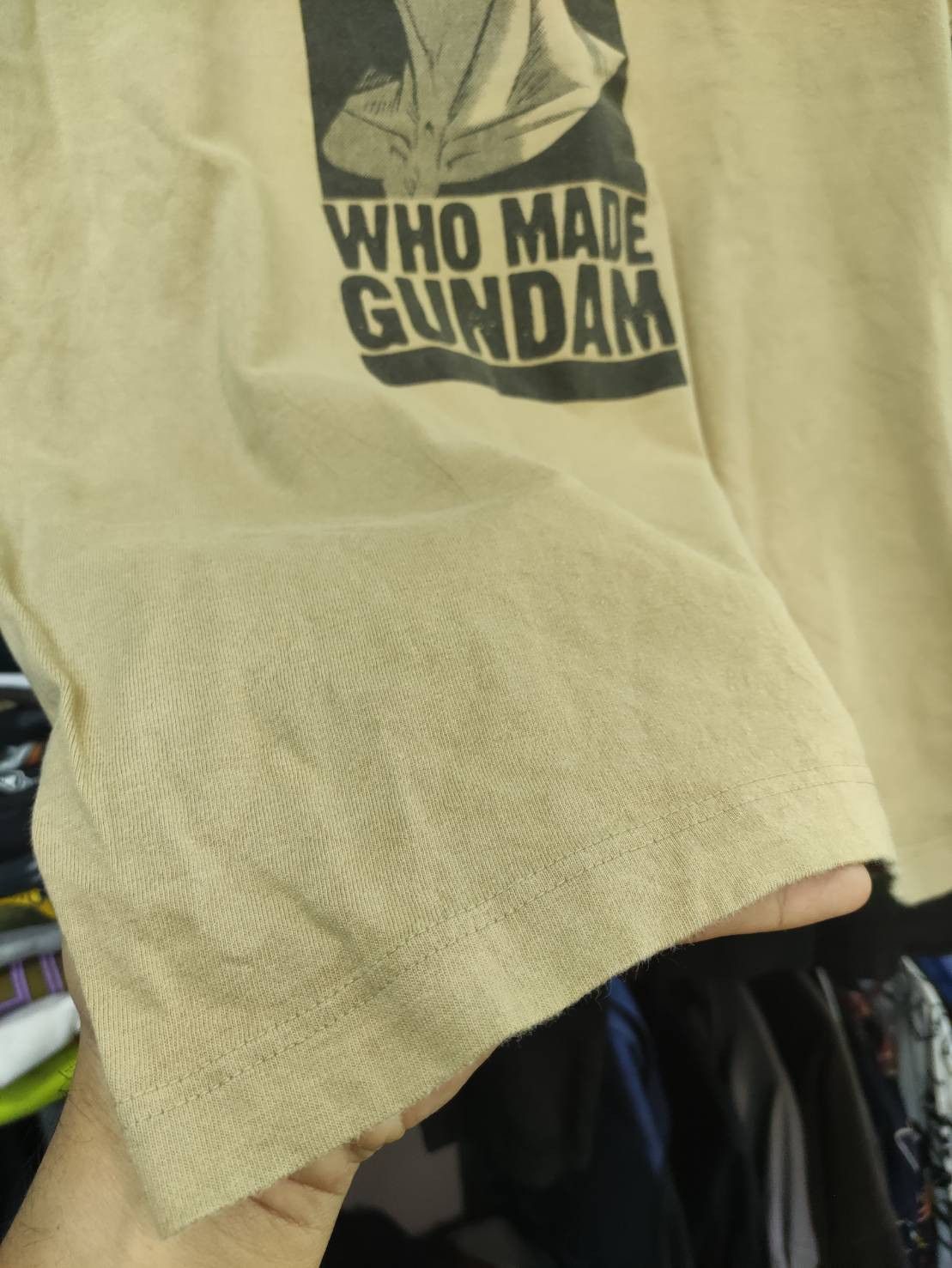 Anime Vtg 00's Cospa " The Man Who Created Gundam " Promo T-Shirt Size US XL / EU 56 / 4 - 6 Thumbnail
