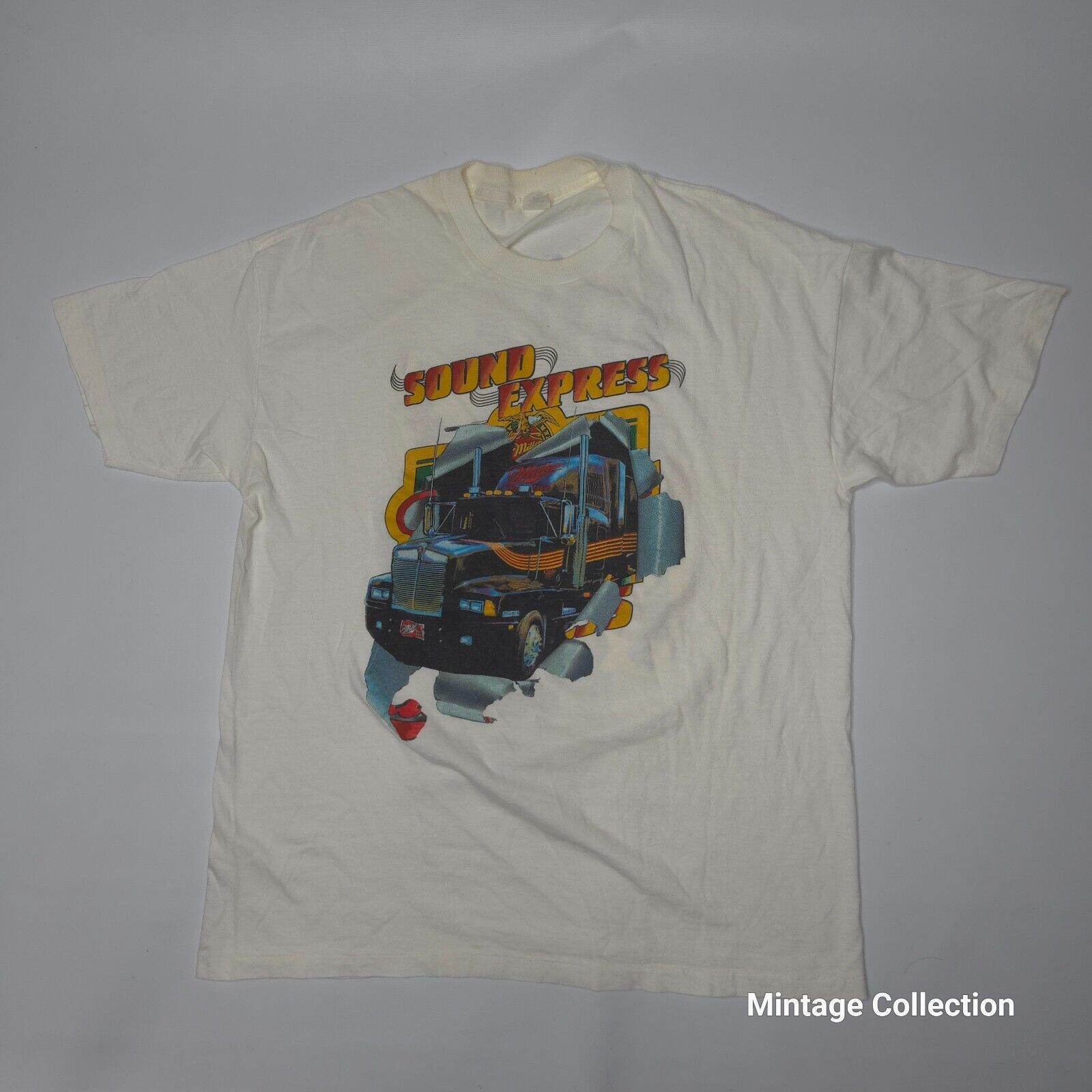 Other VINTAGE MILLER HIGH LIFE BEER SOUND EXPRESS TRUCK SHIRT XL Size US XL / EU 56 / 4 - 2 Thumbnail
