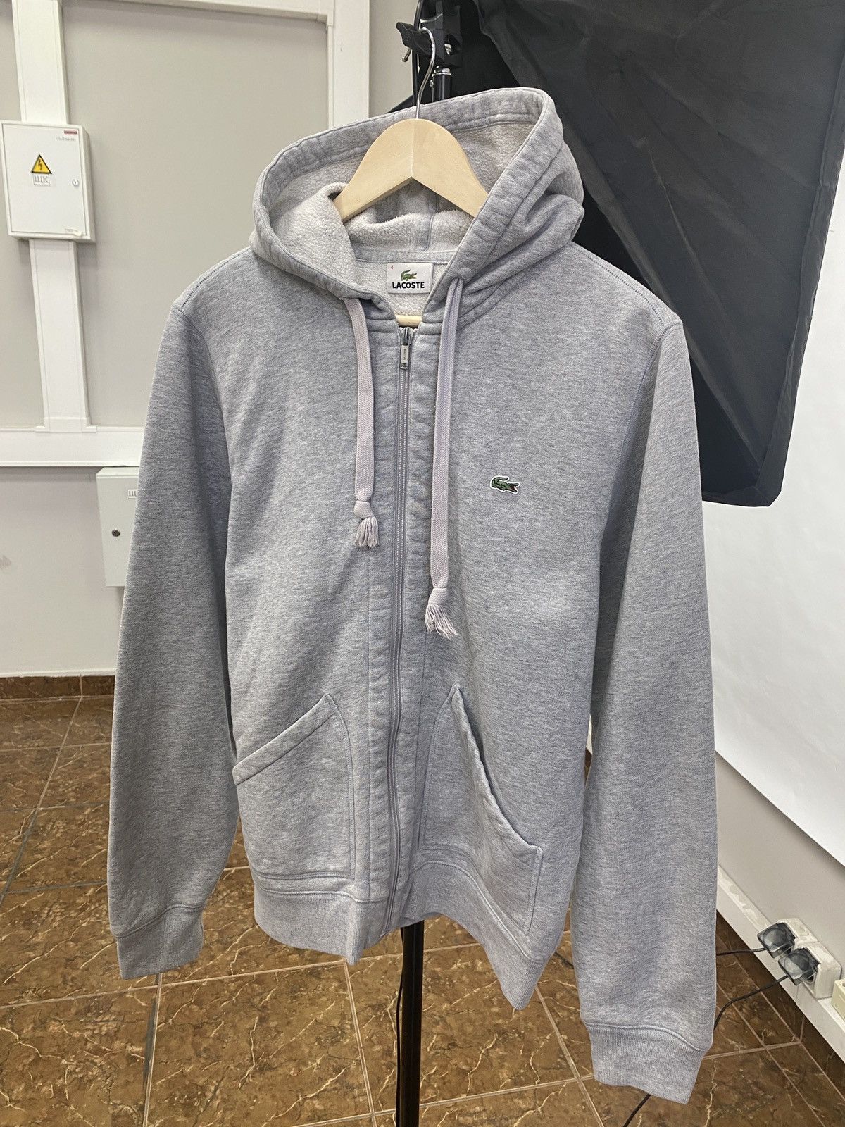 Lacoste 🇺🇸 Vintage Y2K Lacoste Classic Zip Hoodie Rare Retro Hype Size US M / EU 48-50 / 2 - 1 Thumbnail
