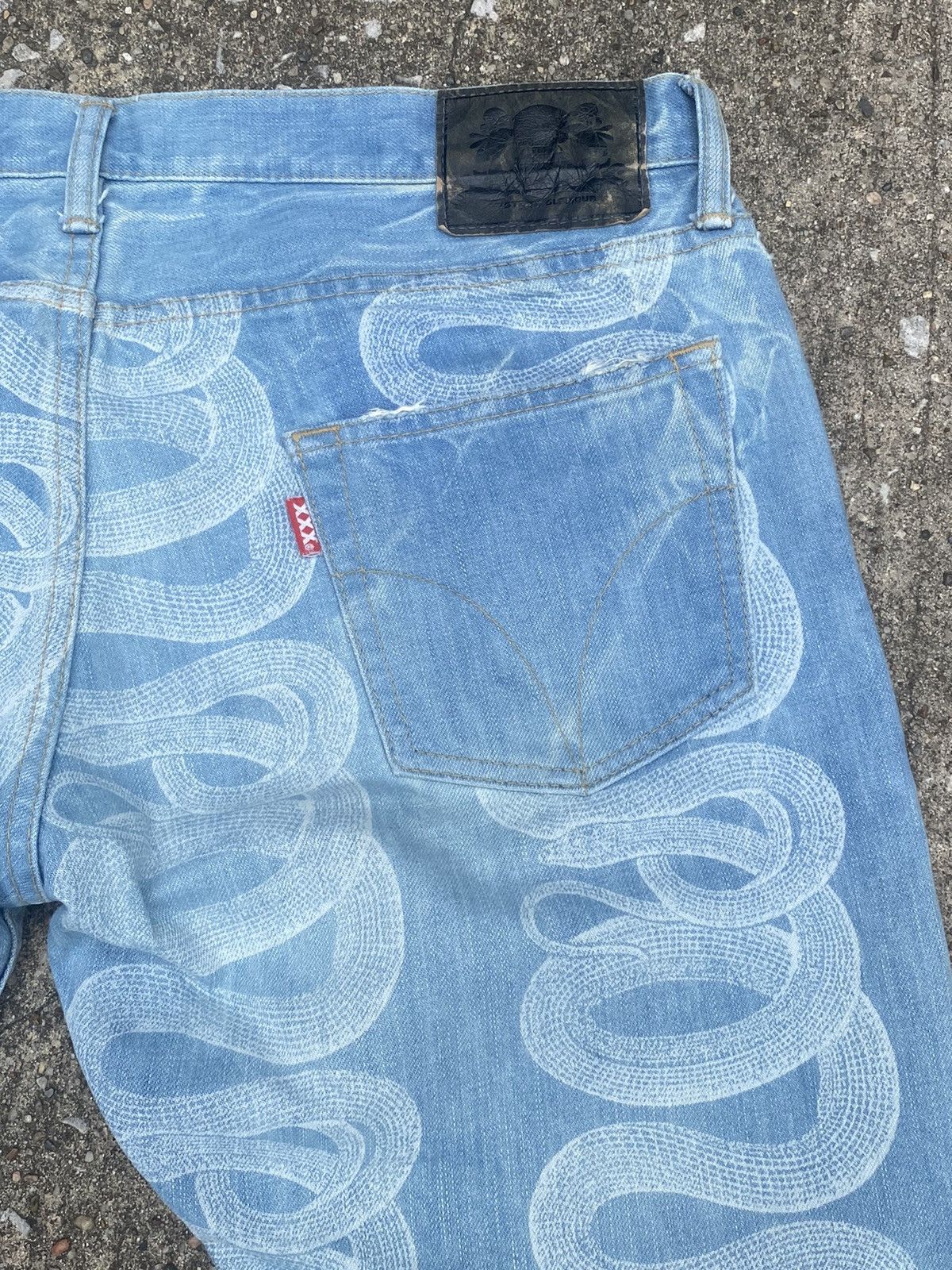 Double Knee Denim Hysterics Snake Denim パンツ Supreme Hysteric