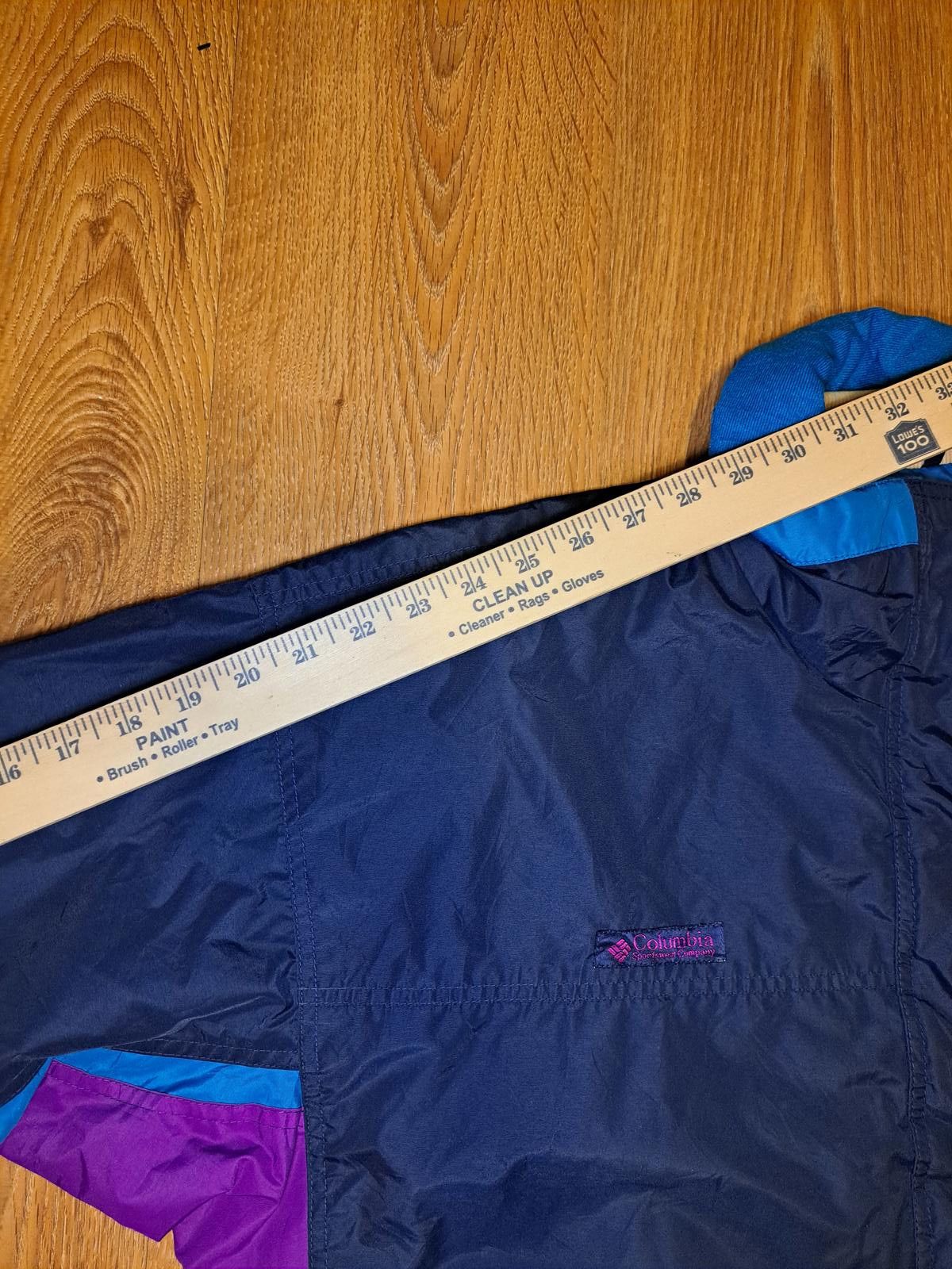 Columbia VINTAGE 1995 Columbia Bugaboo Jacket Womens Large Navy Blue Size L / US 10 / IT 46 - 12 Thumbnail