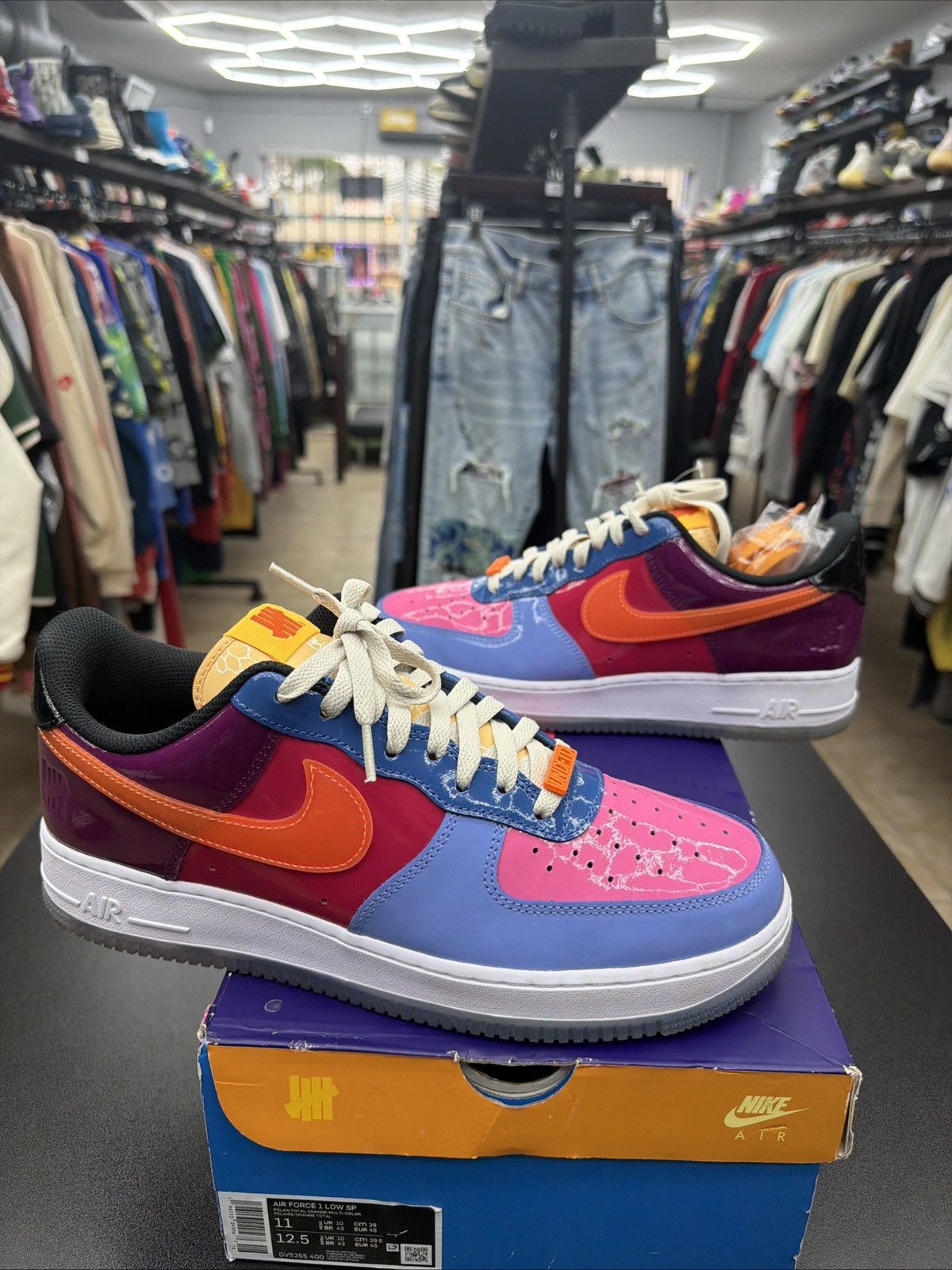Nike Nike Undefeated x Air Force 1 Low Tota Size 11 OG All Quick Size US 11 / EU 44 - 2 Thumbnail