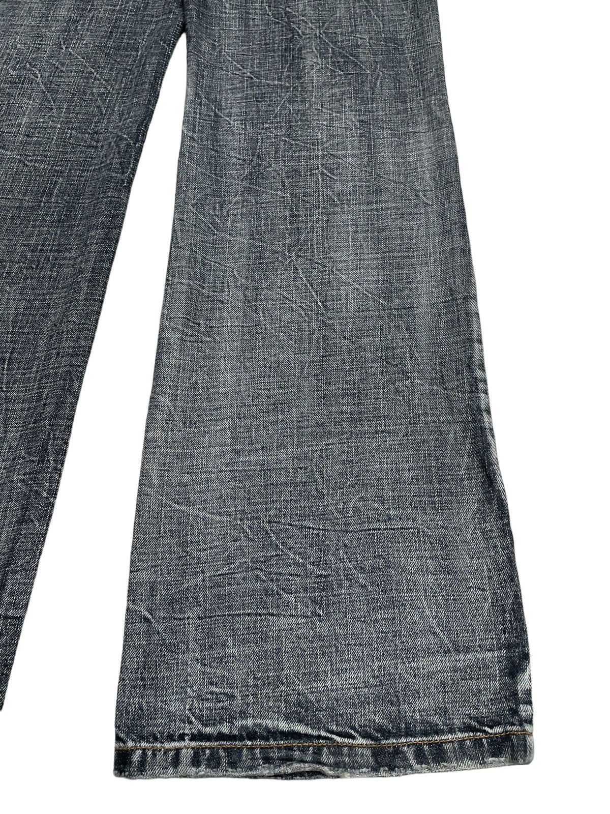 If Six Was Nine × Japanese Brand × Vintage Rare Design Vintagd Japanese Brand Takaiq Flared Jeans 2000s Size US 31 - 9 Thumbnail
