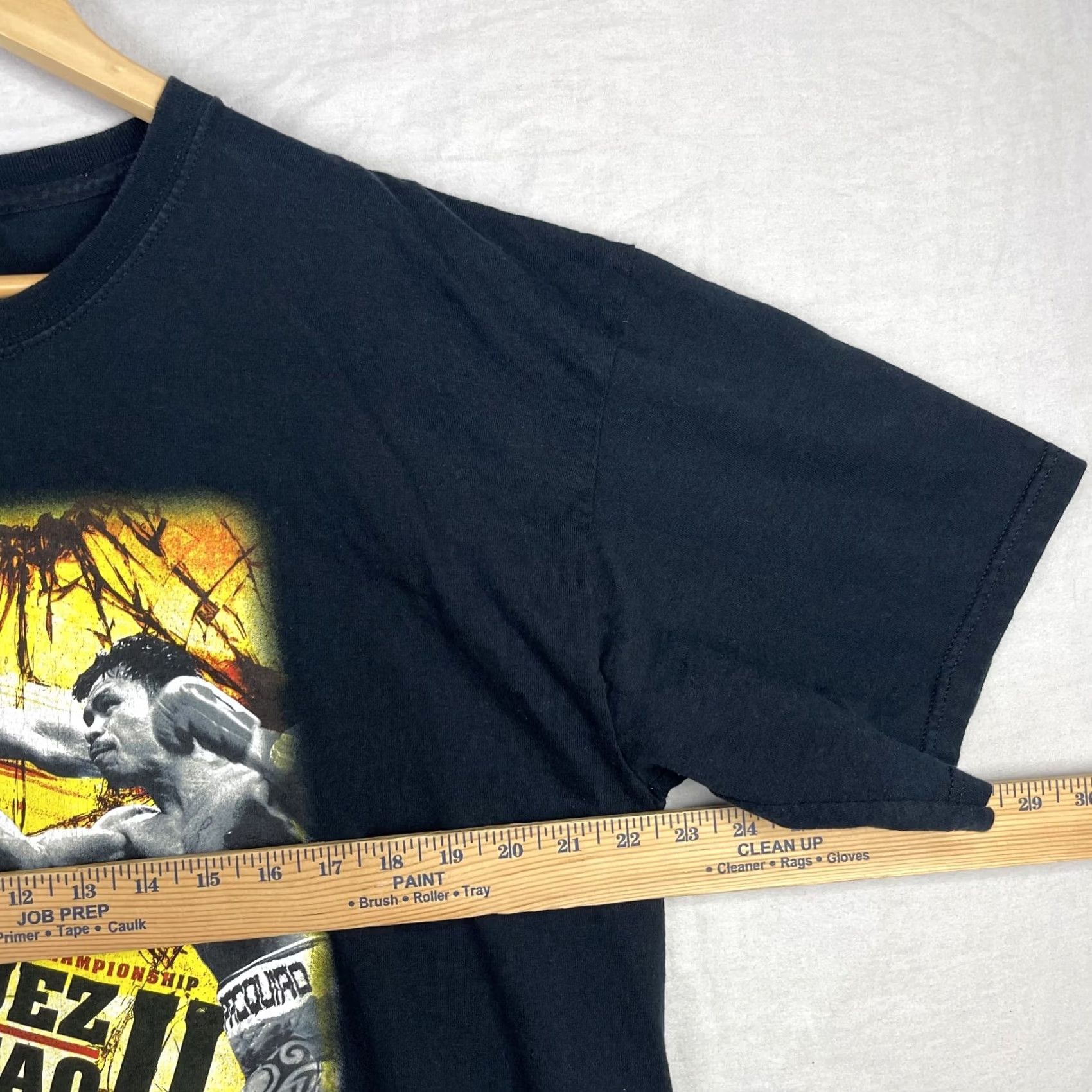 Gildan VINTAGE Gildan Ultra Cotton Marquez Pacquiao II Shirt Mens XL Black Graphic Print 2008 Mandalay Bay Las Vegas Sports Tee"} Size US XL / EU 56 / 4 - 7 Thumbnail
