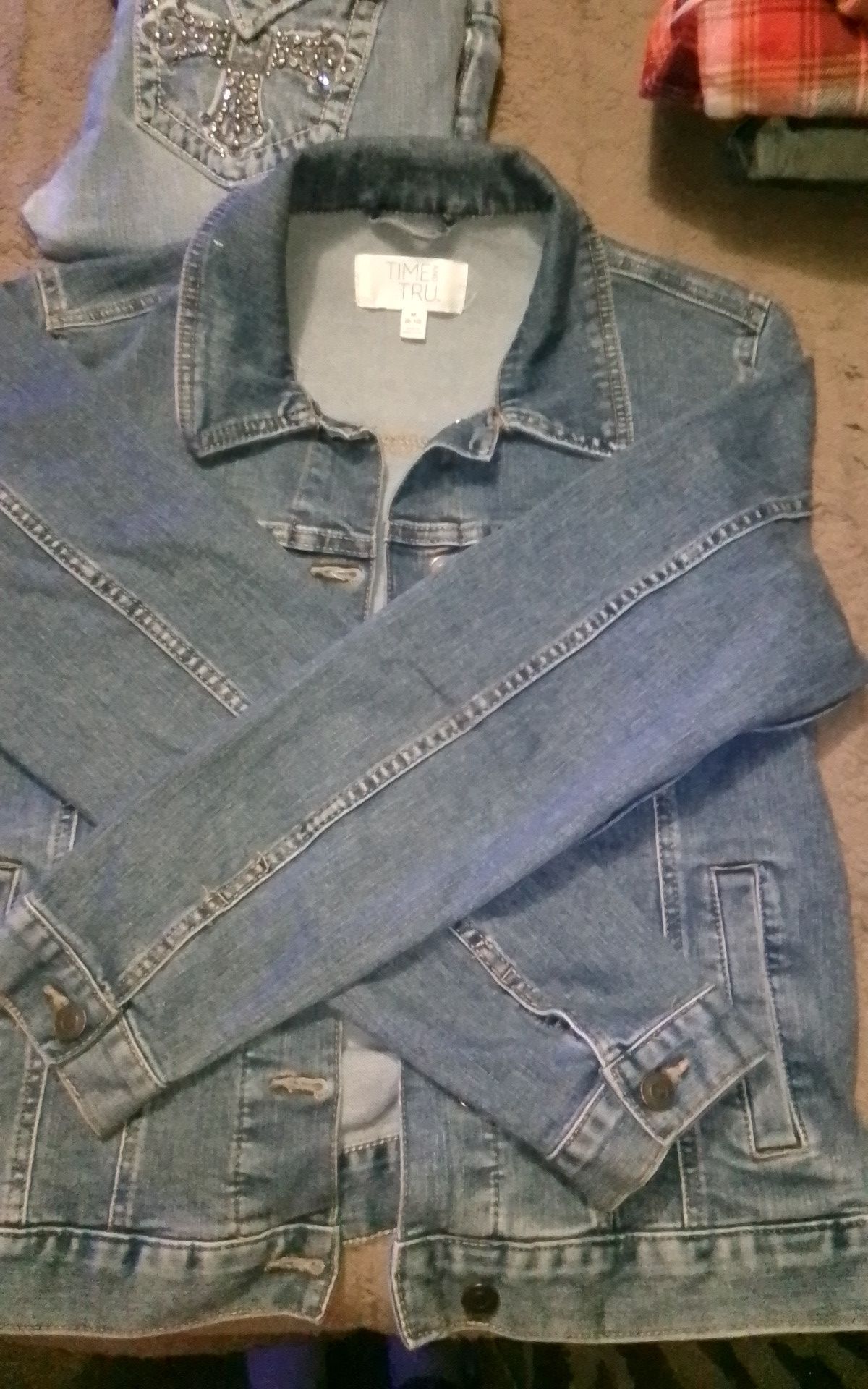 Other Time and Tru Jean Jacket Size M / US 6-8 / IT 42-44 - 3 Thumbnail
