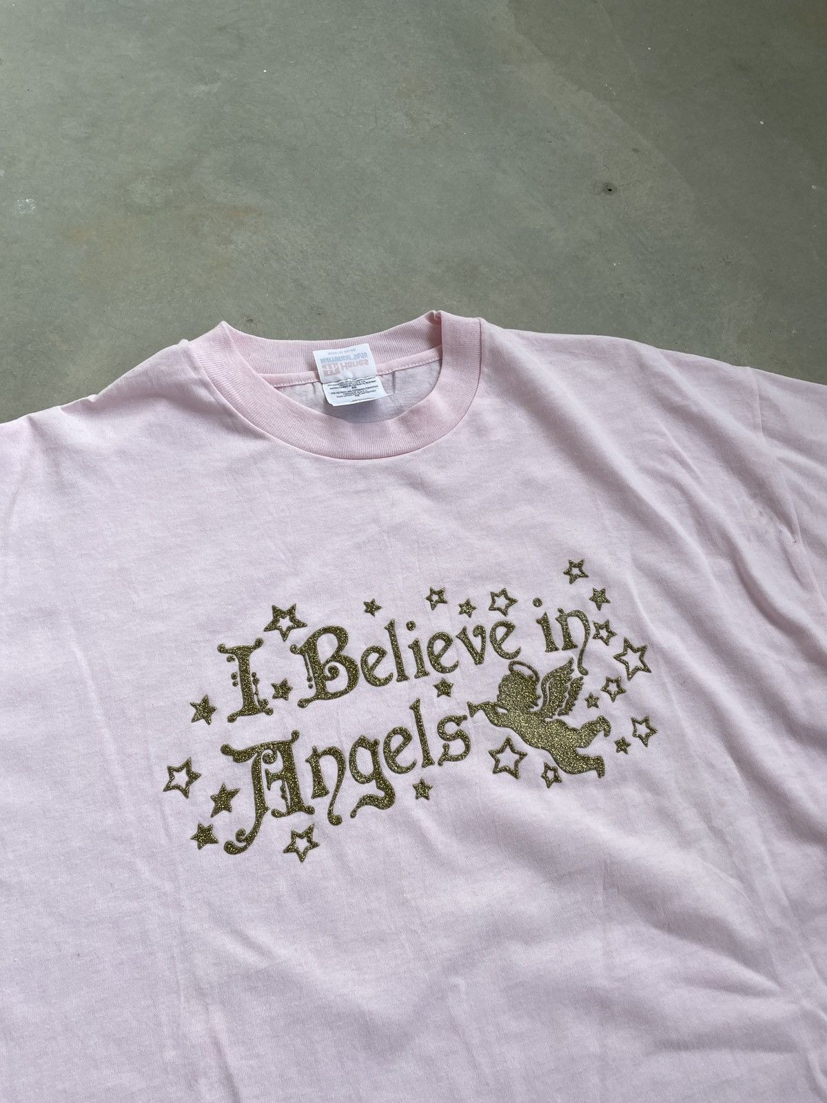 Guardian Angel × Vintage VINTAGE I BELIEVE IN ANGELS RELIGION TEE Size US XL / EU 56 / 4 - 2 Thumbnail