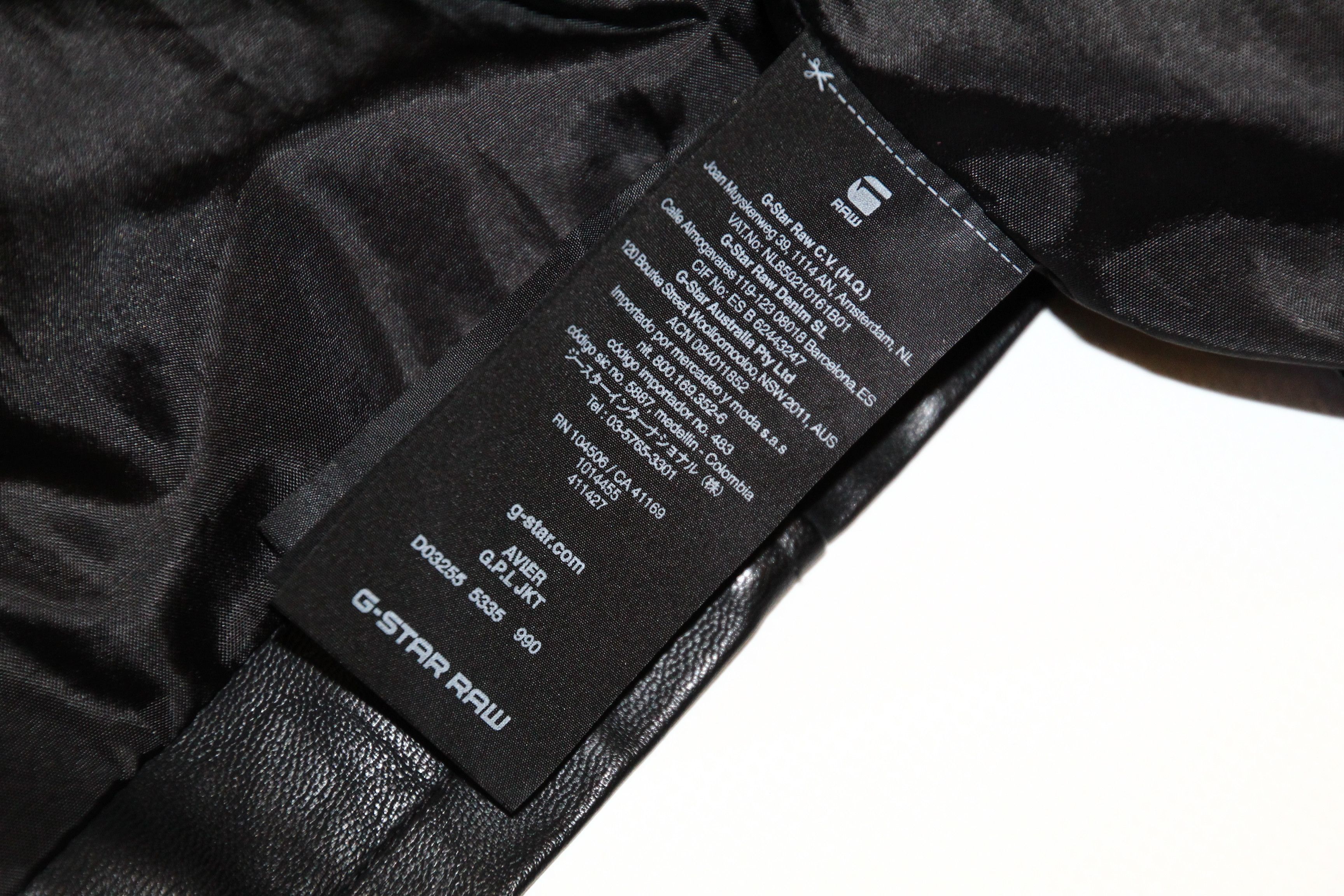 G-Star G-star Raw Avier G.P.L. JKT faux leather bomber jacket Size US S / EU 44-46 / 1 - 8 Thumbnail