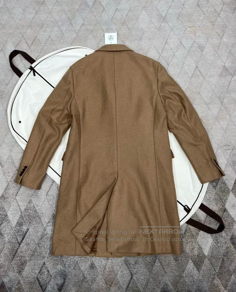 Hermes Hermes Autumn-Winter Camel Hair Coat Size US L / EU 52-54 / 3 - 4 Thumbnail