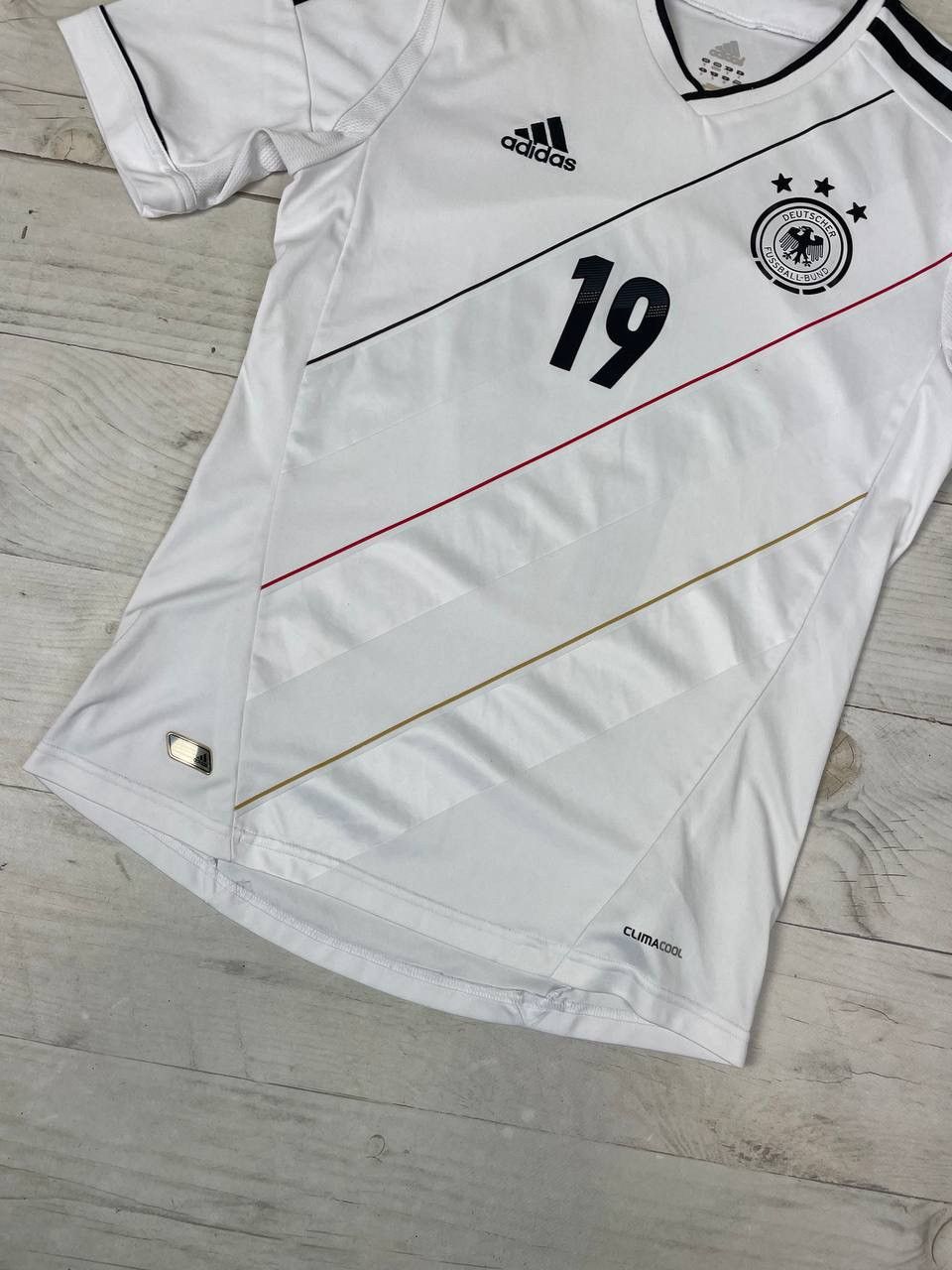Adidas Adidas Germany 2012 2013 Gotze #19 Home Shirt Soccer Jersey Size US S / EU 44-46 / 1 - 3 Thumbnail