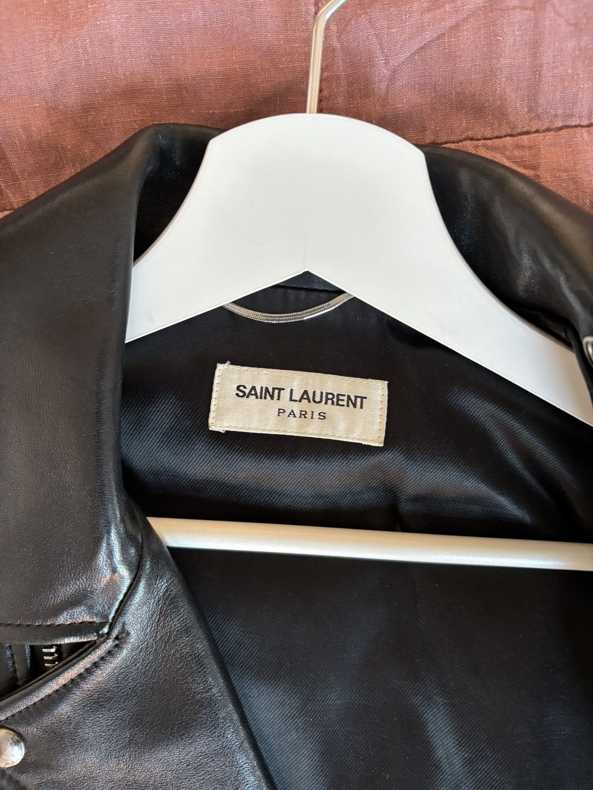 Saint Laurent Paris Hedi Slimane Saint Laurent L01 Leather Jacket FW13 Size US S / EU 44-46 / 1 - 5 Thumbnail