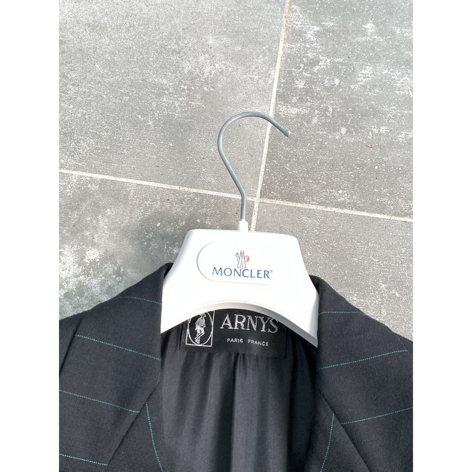 Designer ARNYS PARIS Bespoke Suit Blazer Trousers EU 50 UK 40 Short Size 50S - 13 Thumbnail