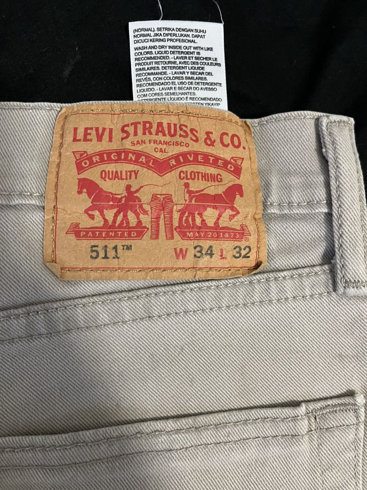Levi's Levi 511 pants Size US 33 - 9 Thumbnail