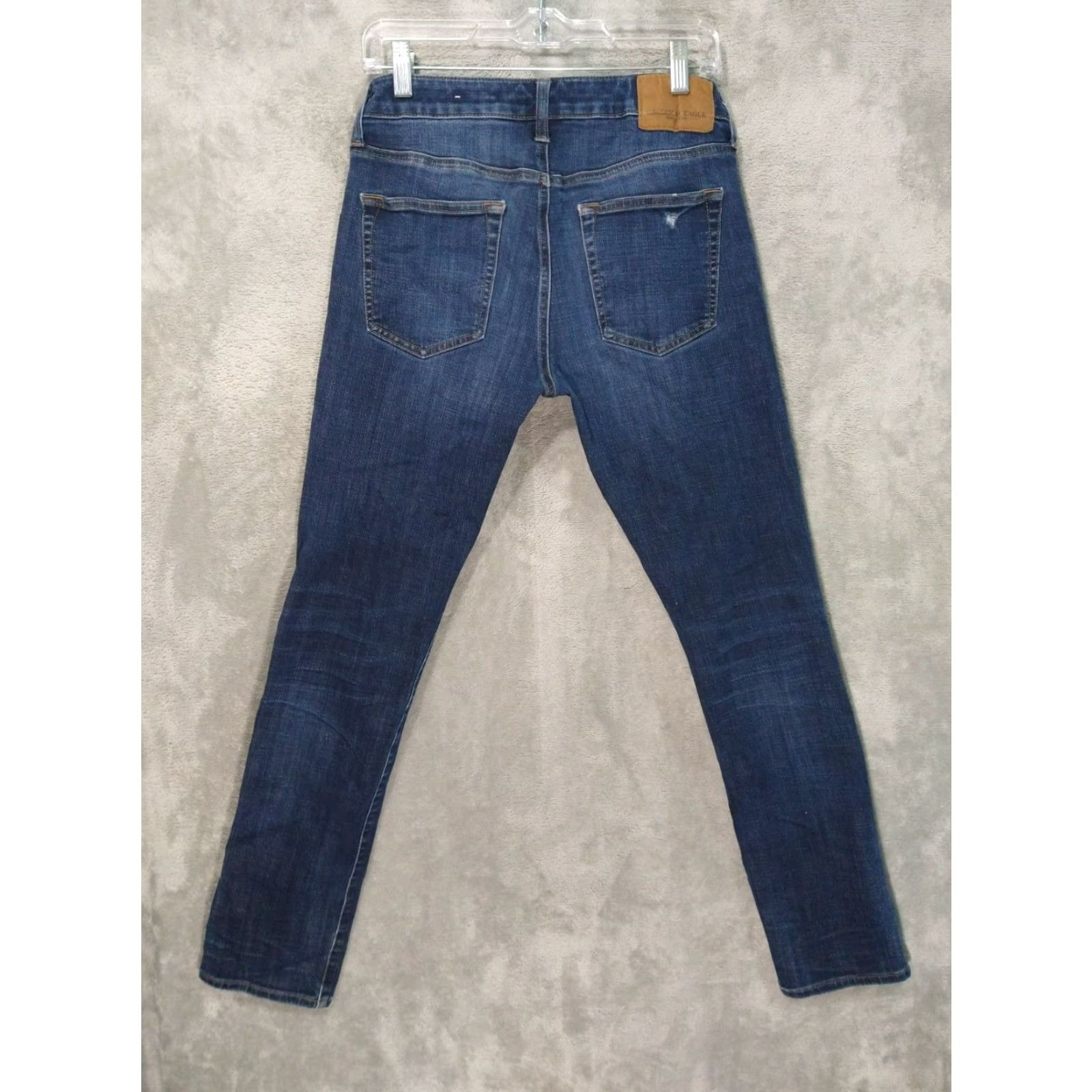 American Eagle Outfitters American Eagle Jeans Slim 30x32 Blue Denim Distressed Stretch 5-Pocket Men Regular Inseam 32 Vintage No Size US 30 / EU 46 - 2 Thumbnail