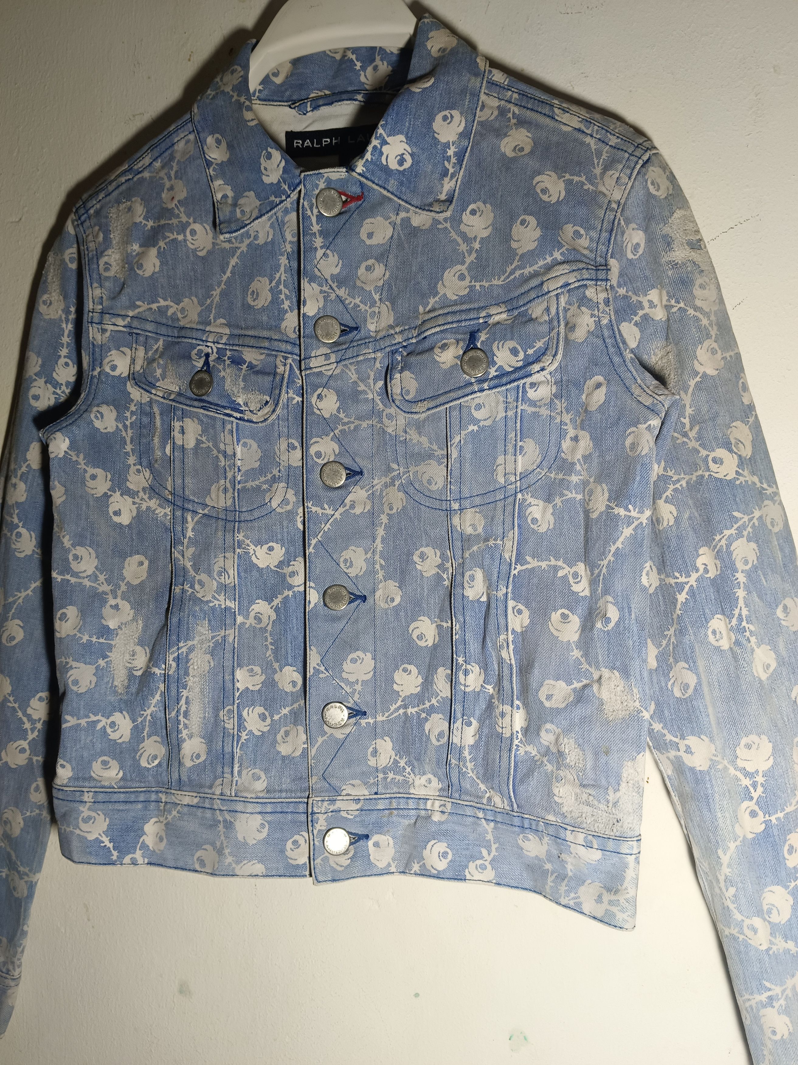 Ralph Lauren Ralph Lauren Distressed Trucker Jacket Size US XS / EU 42 / 0 - 3 Thumbnail
