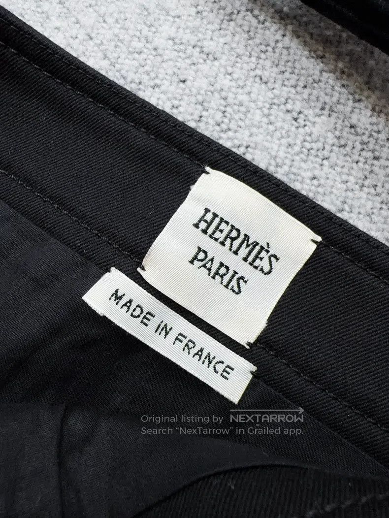 Hermes Hermes Black skirt short skirt Size 25" / US 0 / IT 36 - 3 Thumbnail