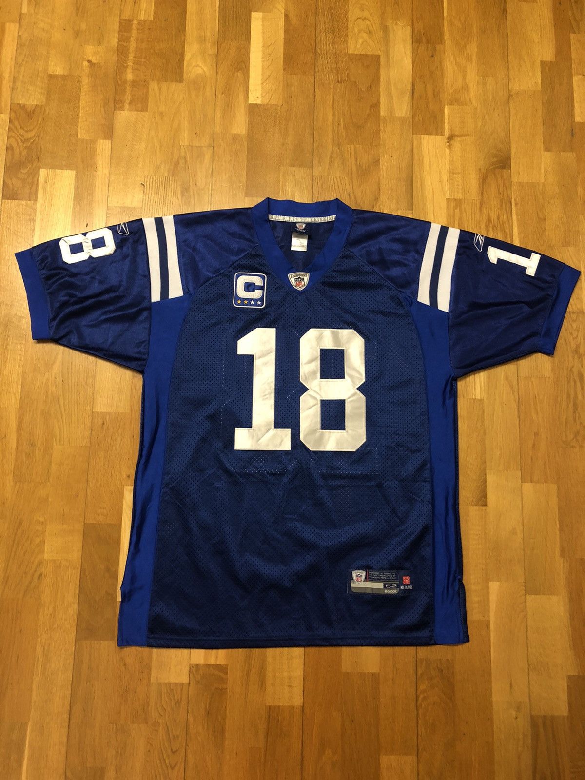 NFL PEYTON MANNING VINTAGE INDIANAPOLIS COLTS NFL JERSEY Size US L / EU 52-54 / 3 - 2 Thumbnail