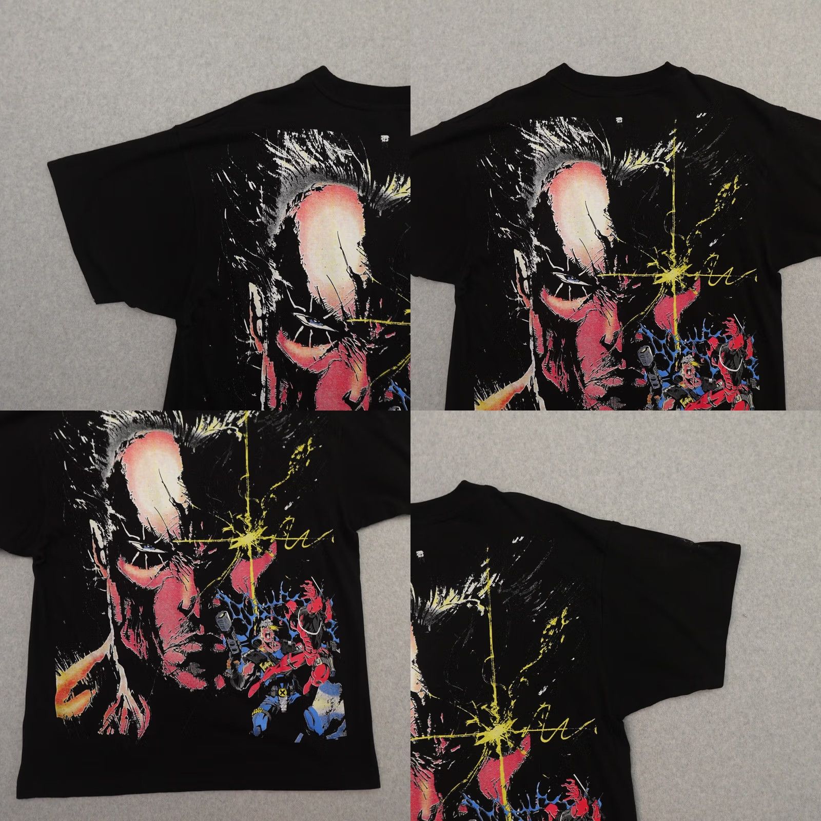 Doublet Super Fantasy T-Shirt Mens XL Black Deadpool Jungle Double Sided Print COMIS 23x30 Vintage? Size US XL / EU 56 / 4 - 9 Thumbnail