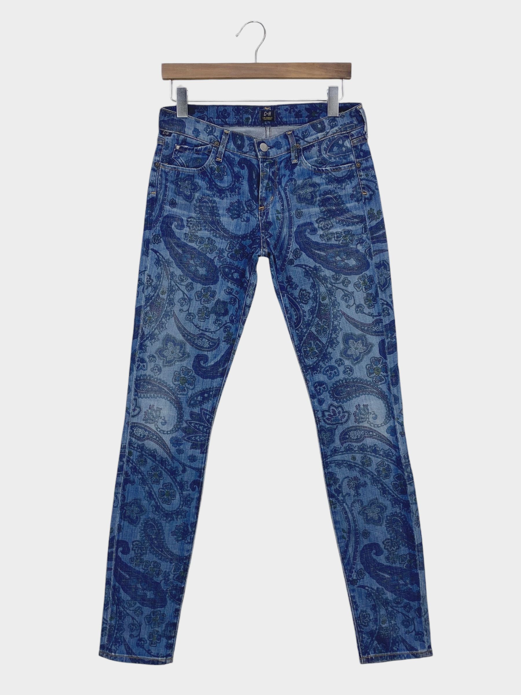 Citizens Of Humanity × Japanese Brand Citizen of Humanity Paisley Jeans Size US 27 - 2 Thumbnail