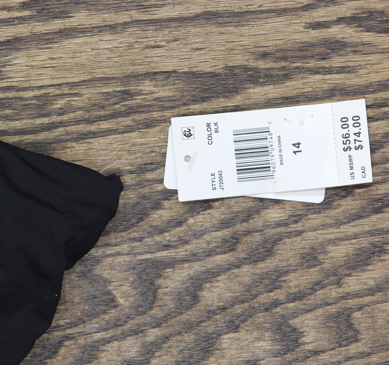 Other Leilani Ladies Ruffle Skirtini Swim Skirt Bottom Black 14 Size 36" / US 14 / IT 50 - 3 Thumbnail