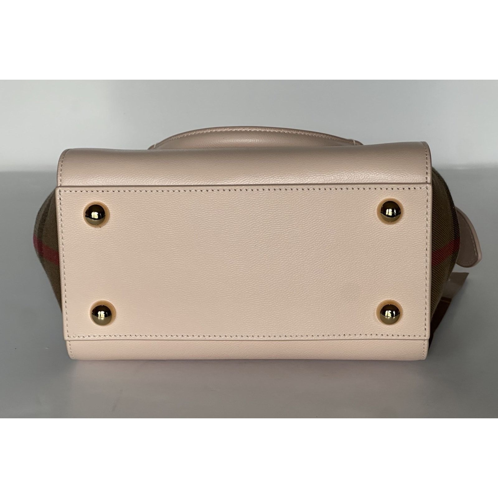 Burberry Burberry Banvell Mini Leather Cross Body Bag Cameo 8084487 Size ONE SIZE - 9 Thumbnail