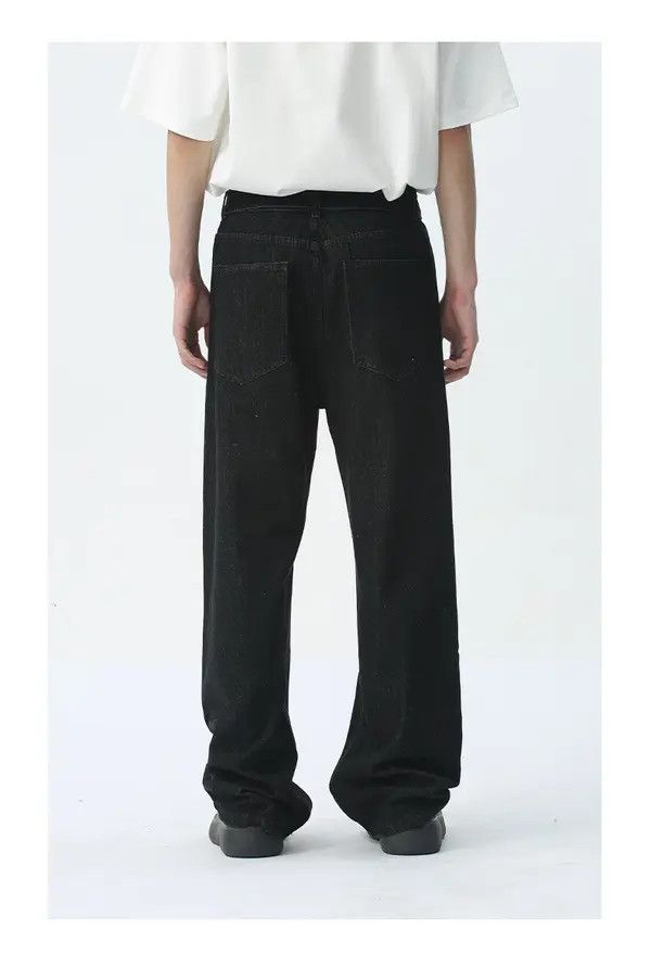 Japanese Brand Minami x Miho Black retro washed detachable belt jeans Size US 32 / EU 48 - 5 Thumbnail