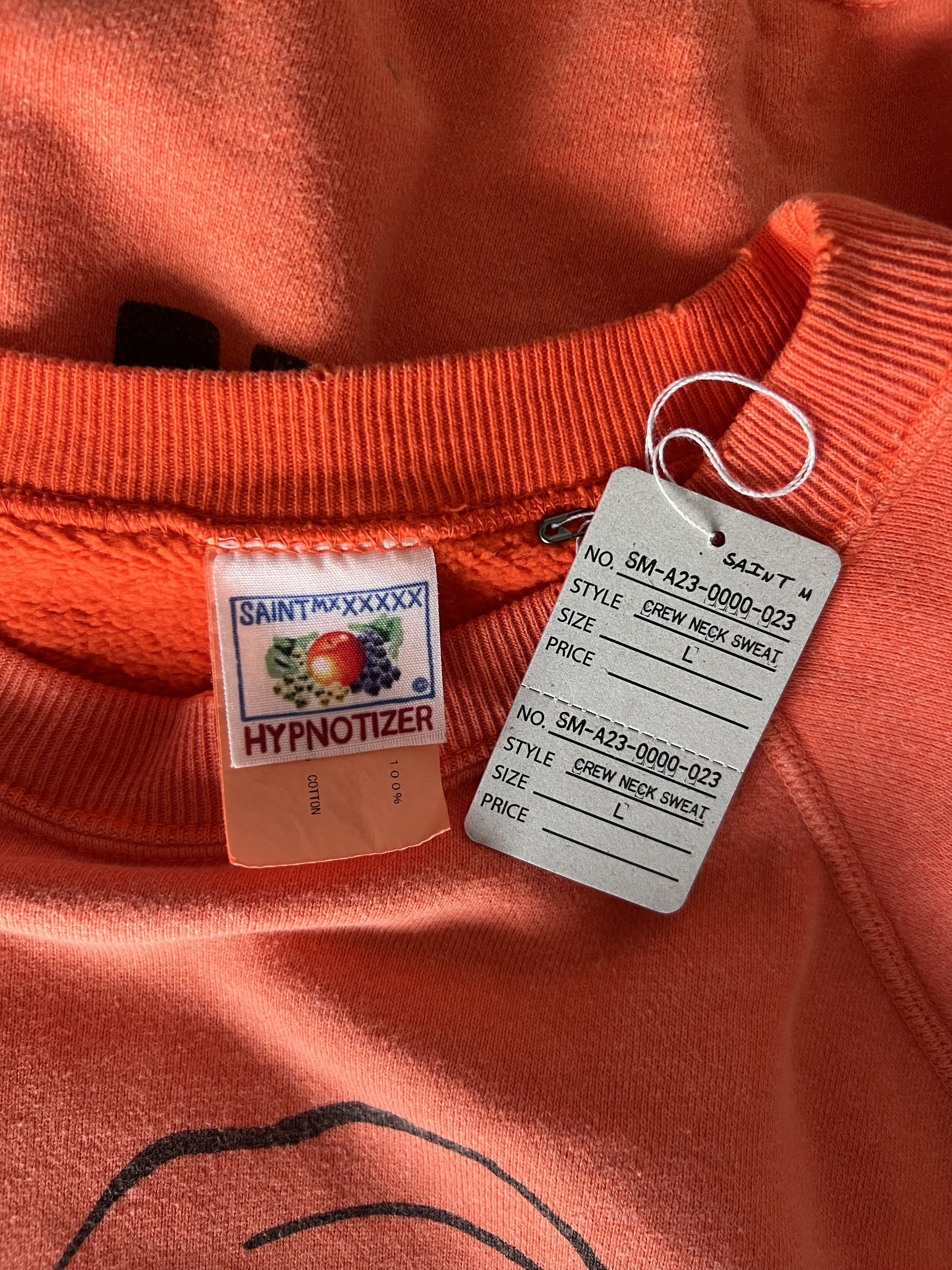 Saint Michael Saint Michael Peanuts Linus Crewneck in Orange Size US L / EU 52-54 / 3 - 8 Thumbnail
