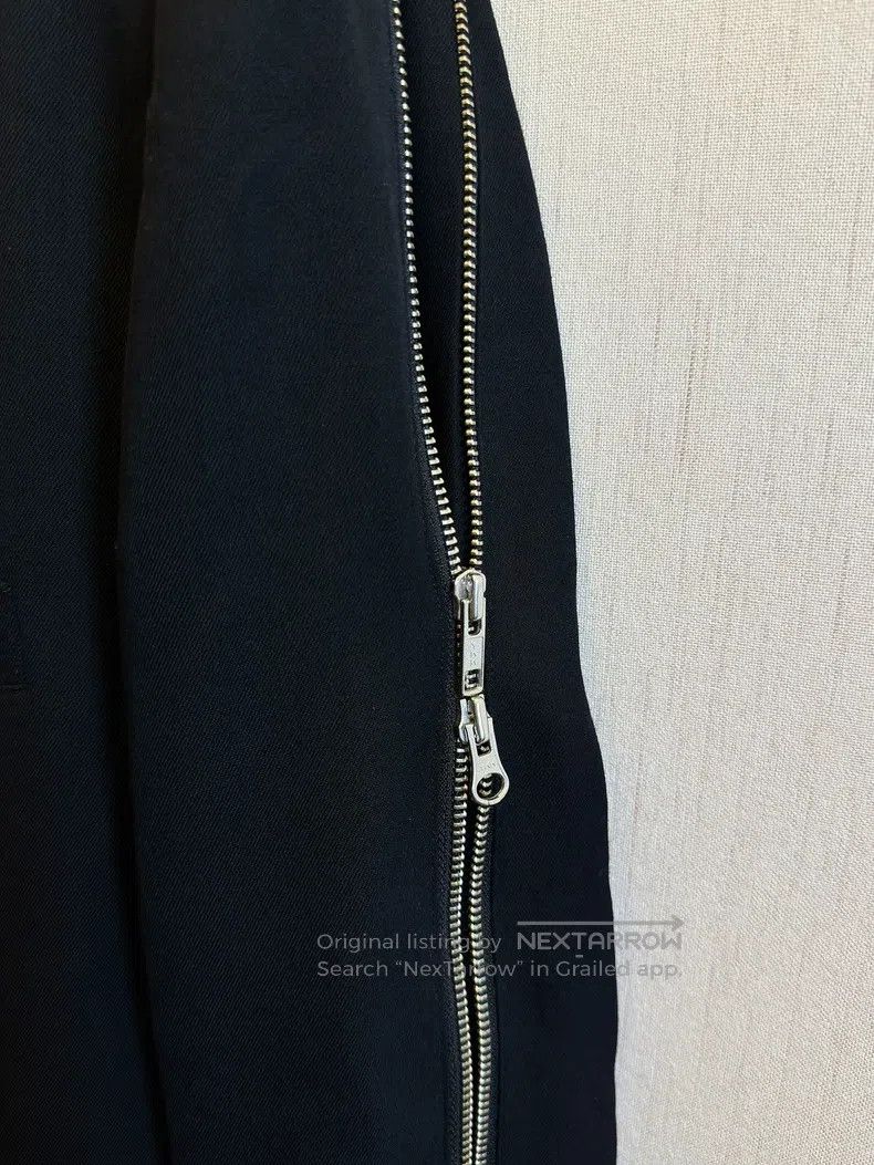 Yohji Yamamoto Yohji Yamamoto size 4 04aw Zip Long blazer Size 48R - 3 Thumbnail