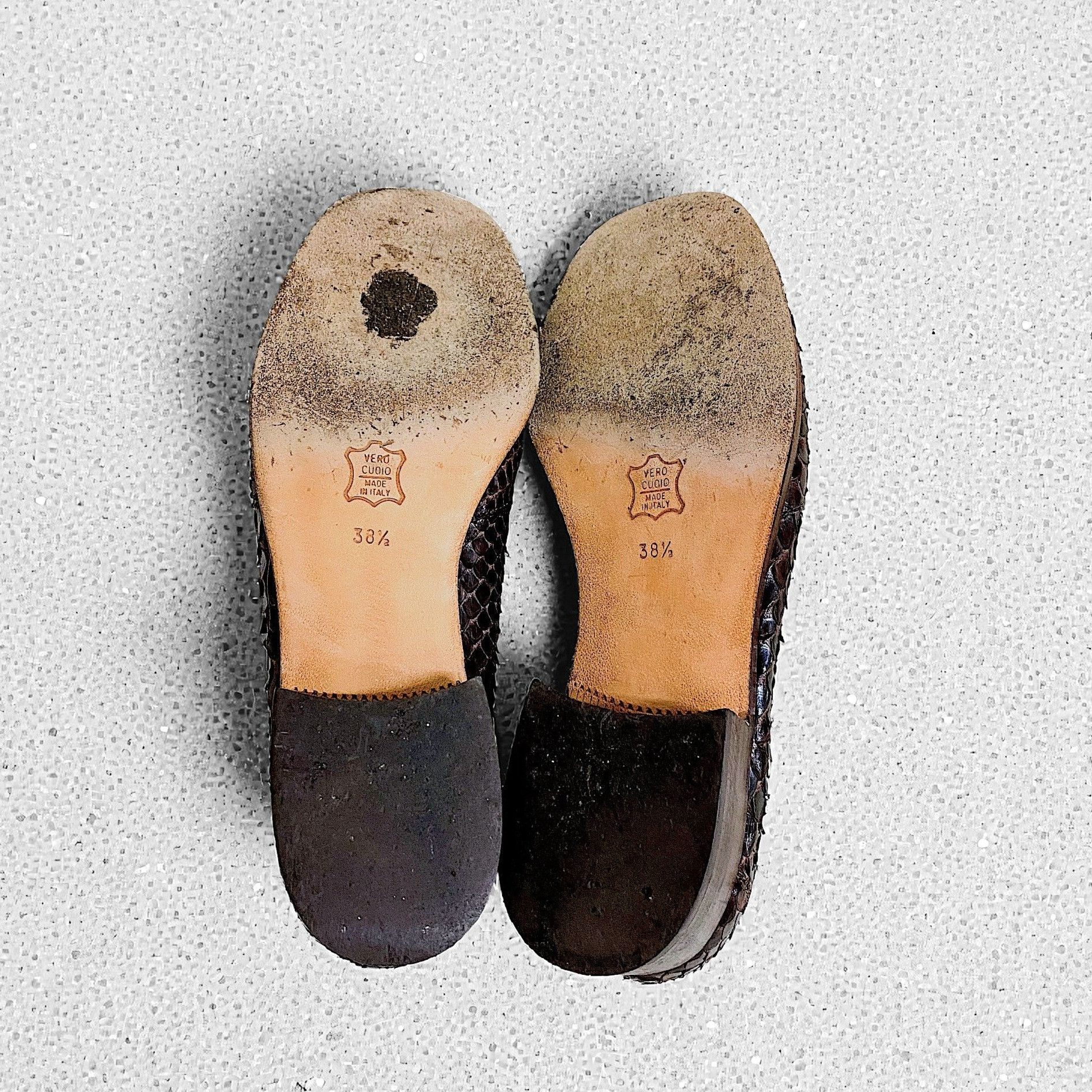 Patrick Cox Patrick Cox Snake Skin Moc Shoes (90s) – EU 38.5 / US 8–8.5 Size US 8.5 / IT 38.5 - 5 Thumbnail