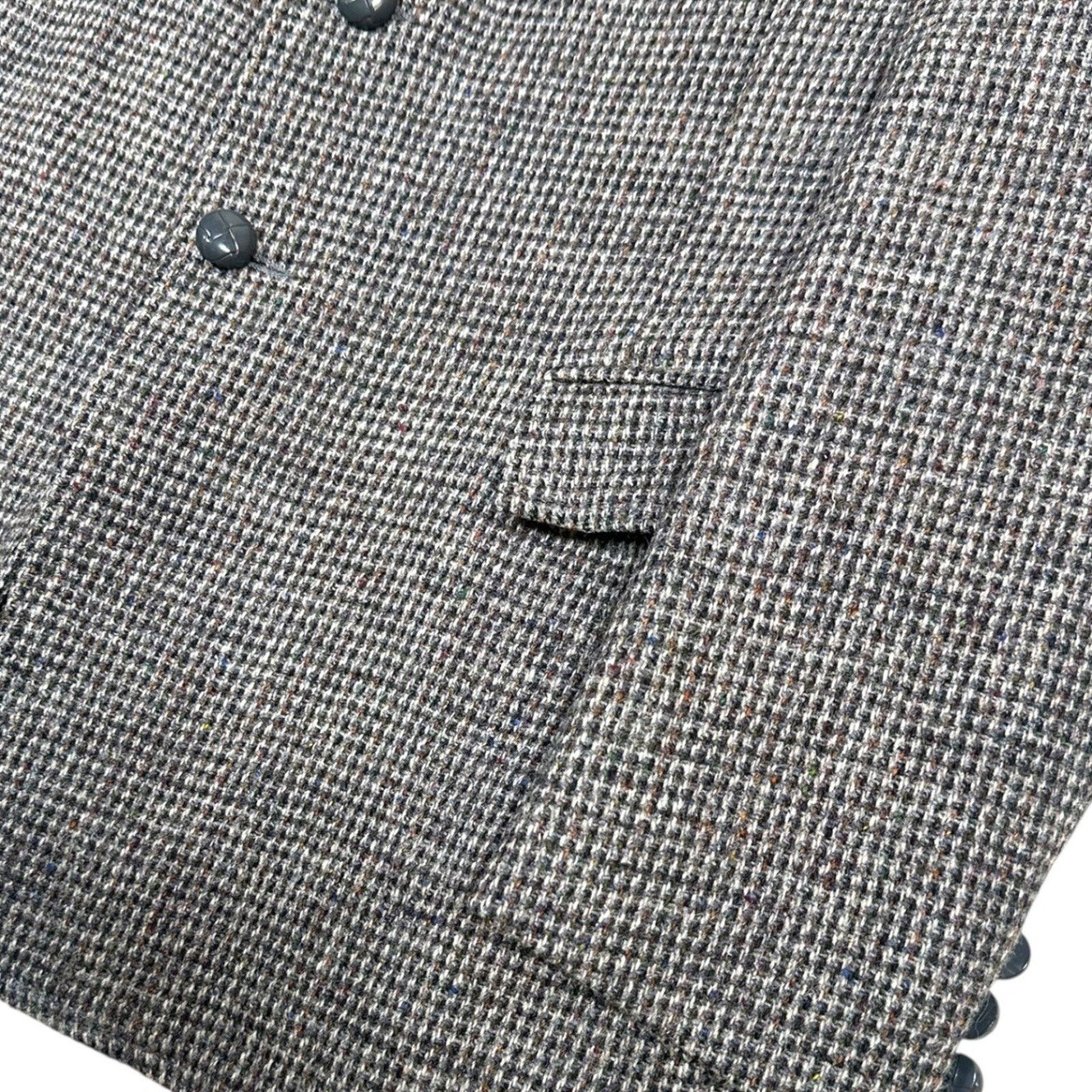 Harris Tweed Avant Garde Harris Tweed Blazer 44R Mens Sport Coat Jacket Size 44R - 6 Thumbnail