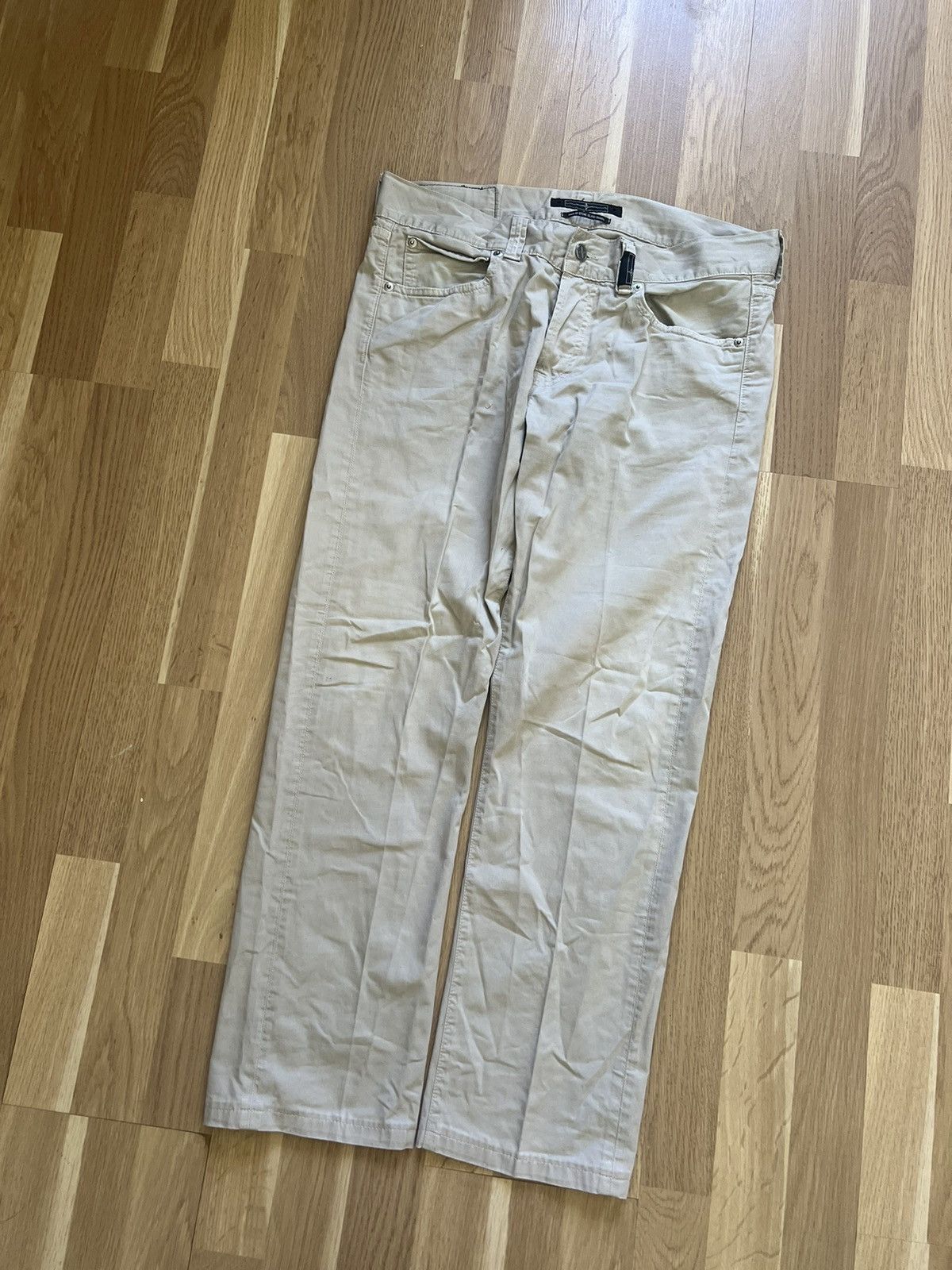 Vintage Stone island denim vintage pants mini logo Size US 34 / EU 50 - 5 Thumbnail