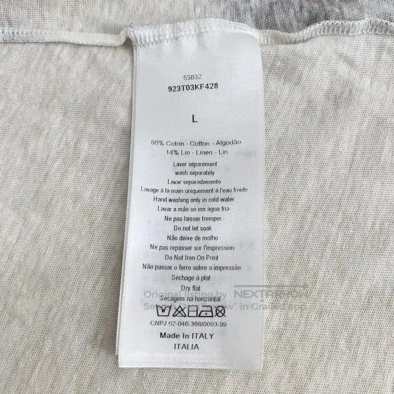 Dior Dior Multicolor Cotton Women's T. Size L / US 10 / IT 46 - 6 Thumbnail