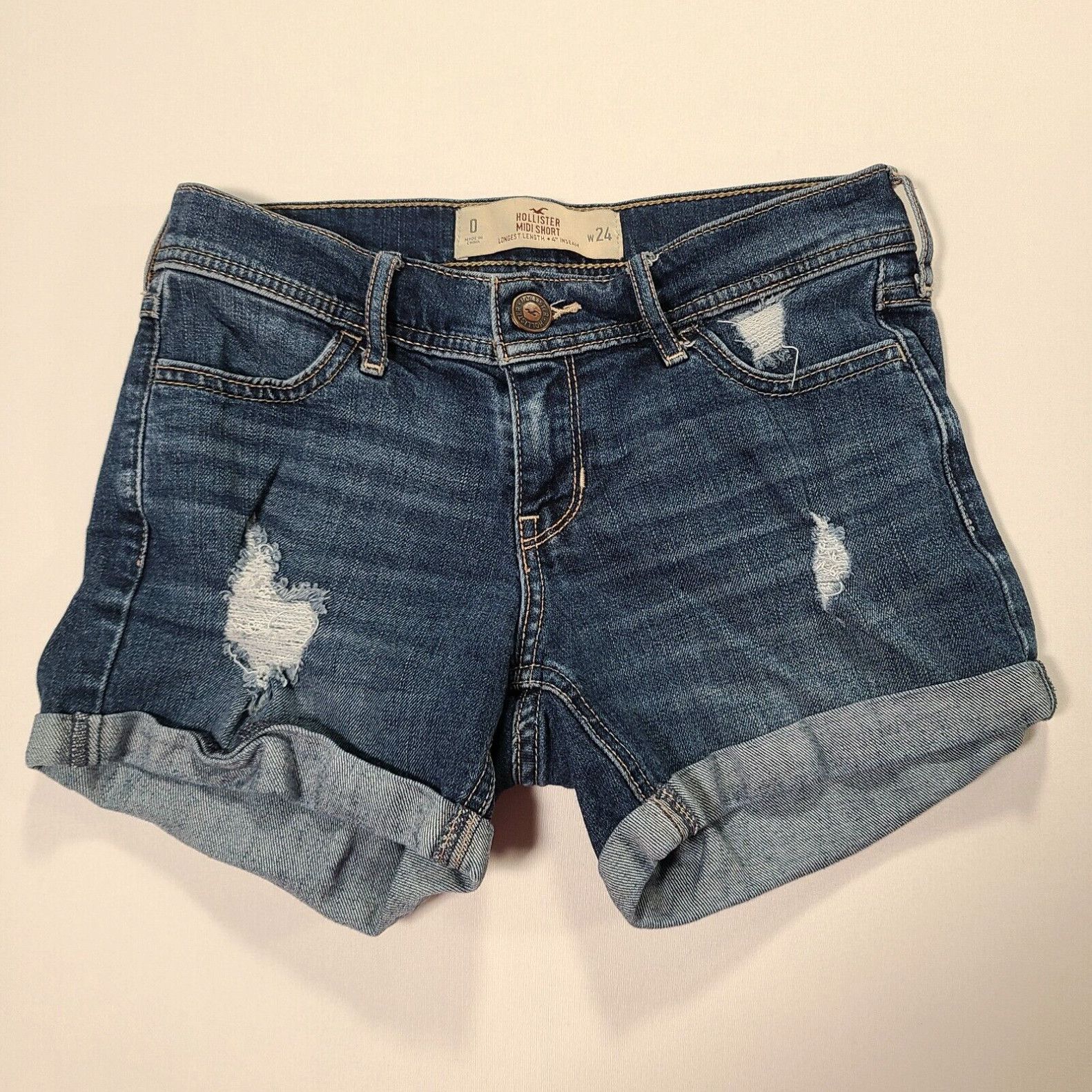 Hollister low rise boyfriend shorts store